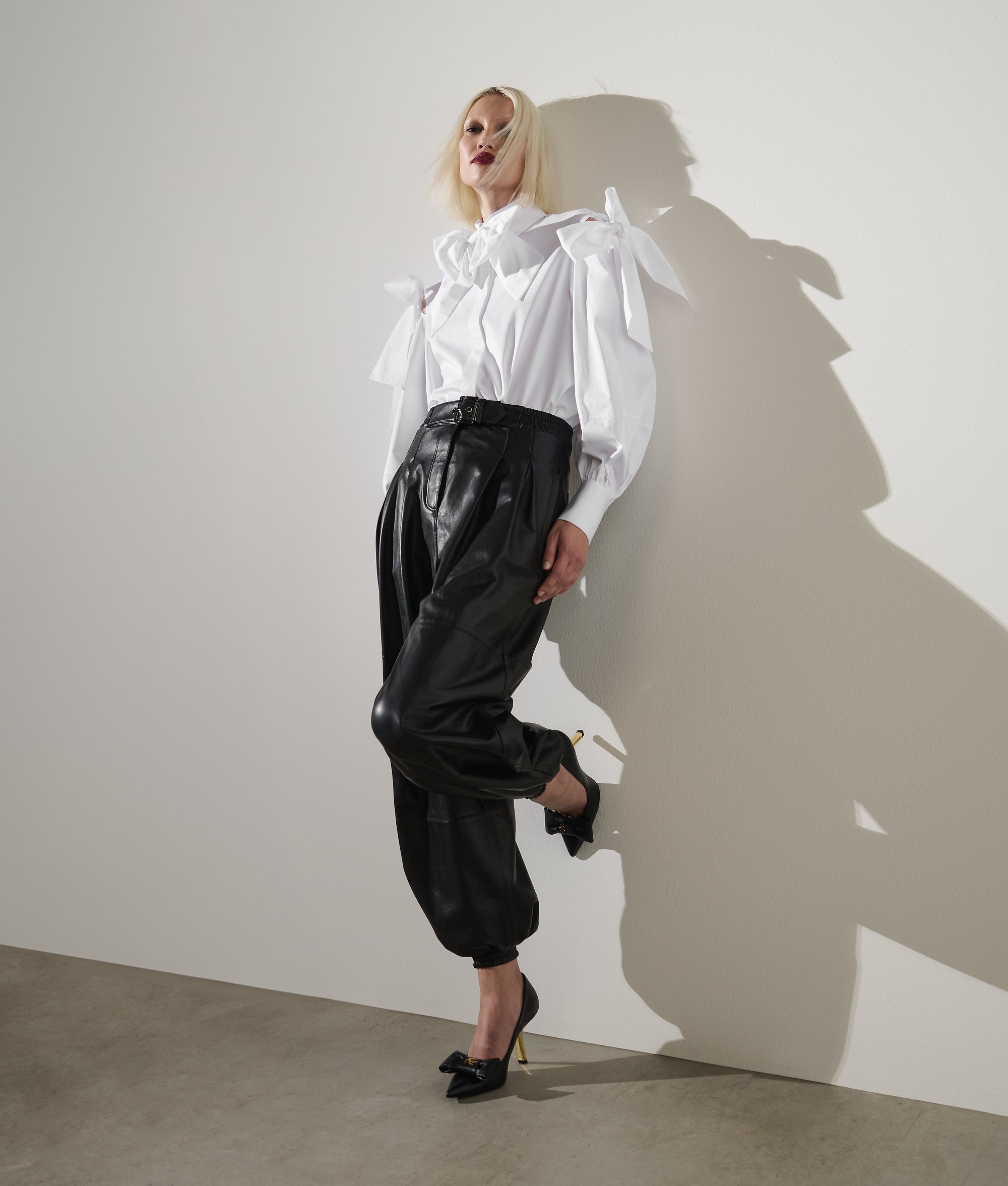 KARL STUDIO BOW DETAIL SHIRT - Image 5