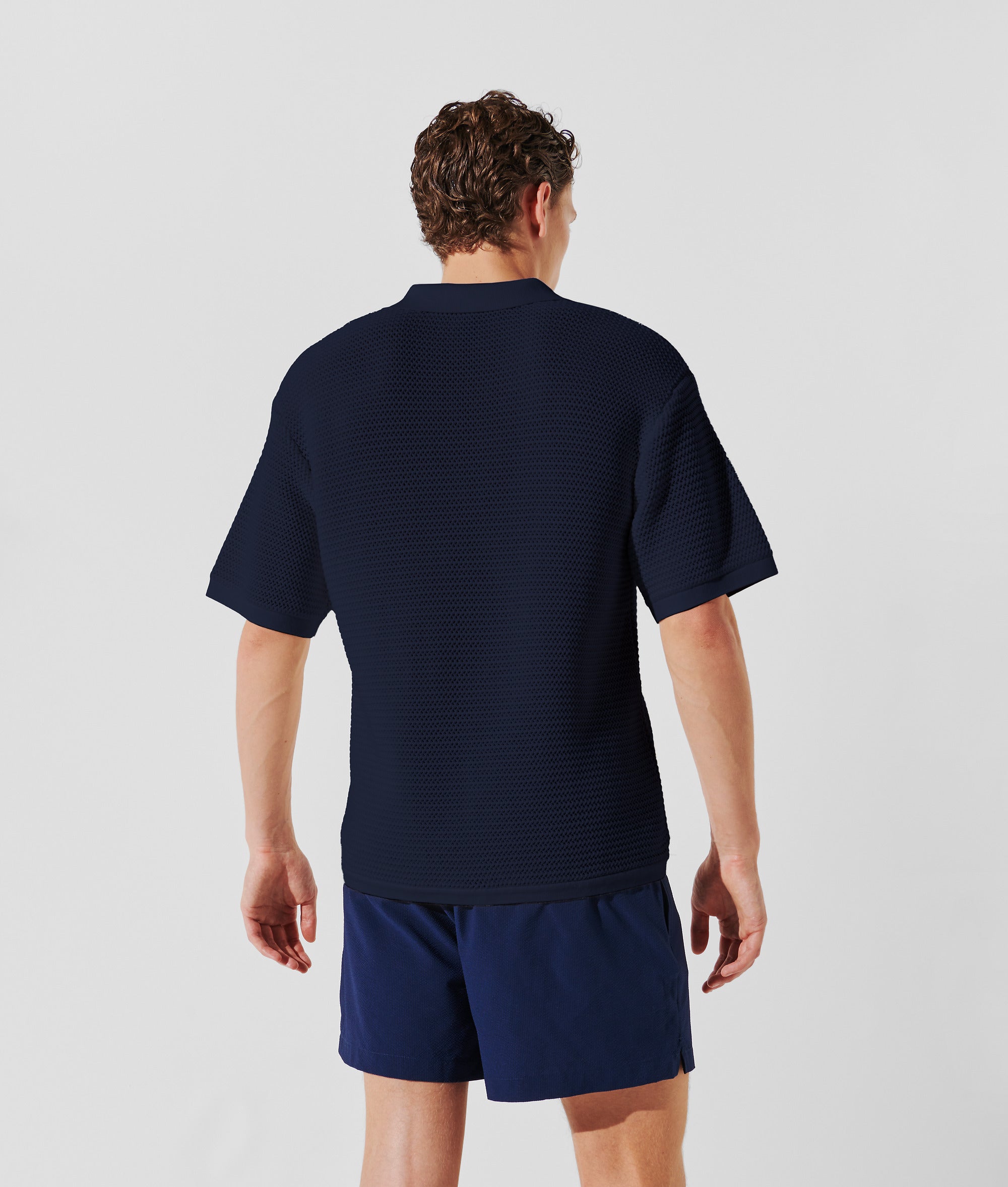 HOTEL KARL CROCHET POLO SHIRT - Image 3