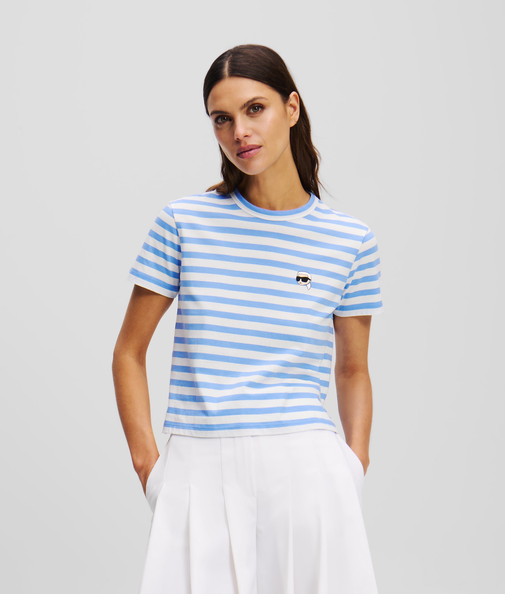 IKON STRIPE BOXY T-SHIRT