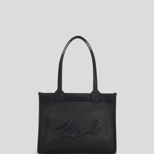 K/SKUARE GRAINY MEDIUM TOTE BAG