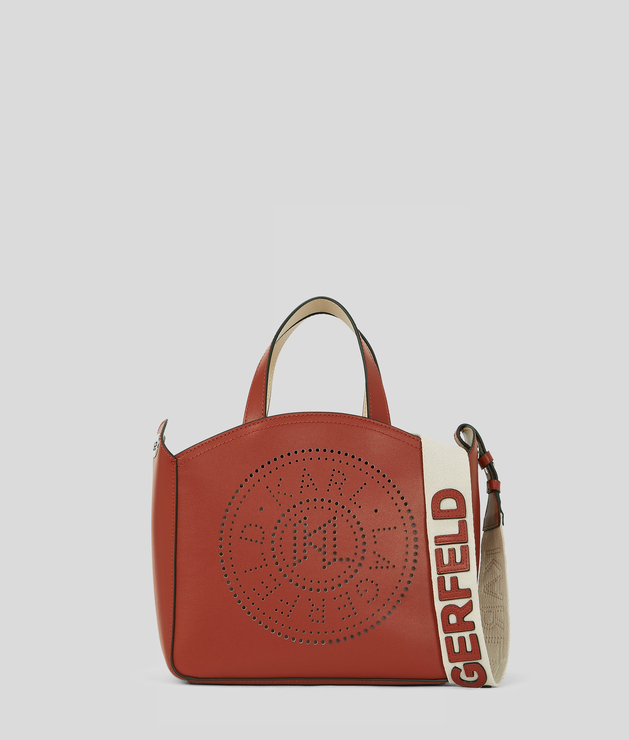 K/CIRCLE PERFORATED SMALL TOTE BAG