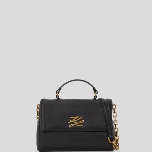 K/AUTOGRAPH TOP-HANDLE CROSSBODY BAG