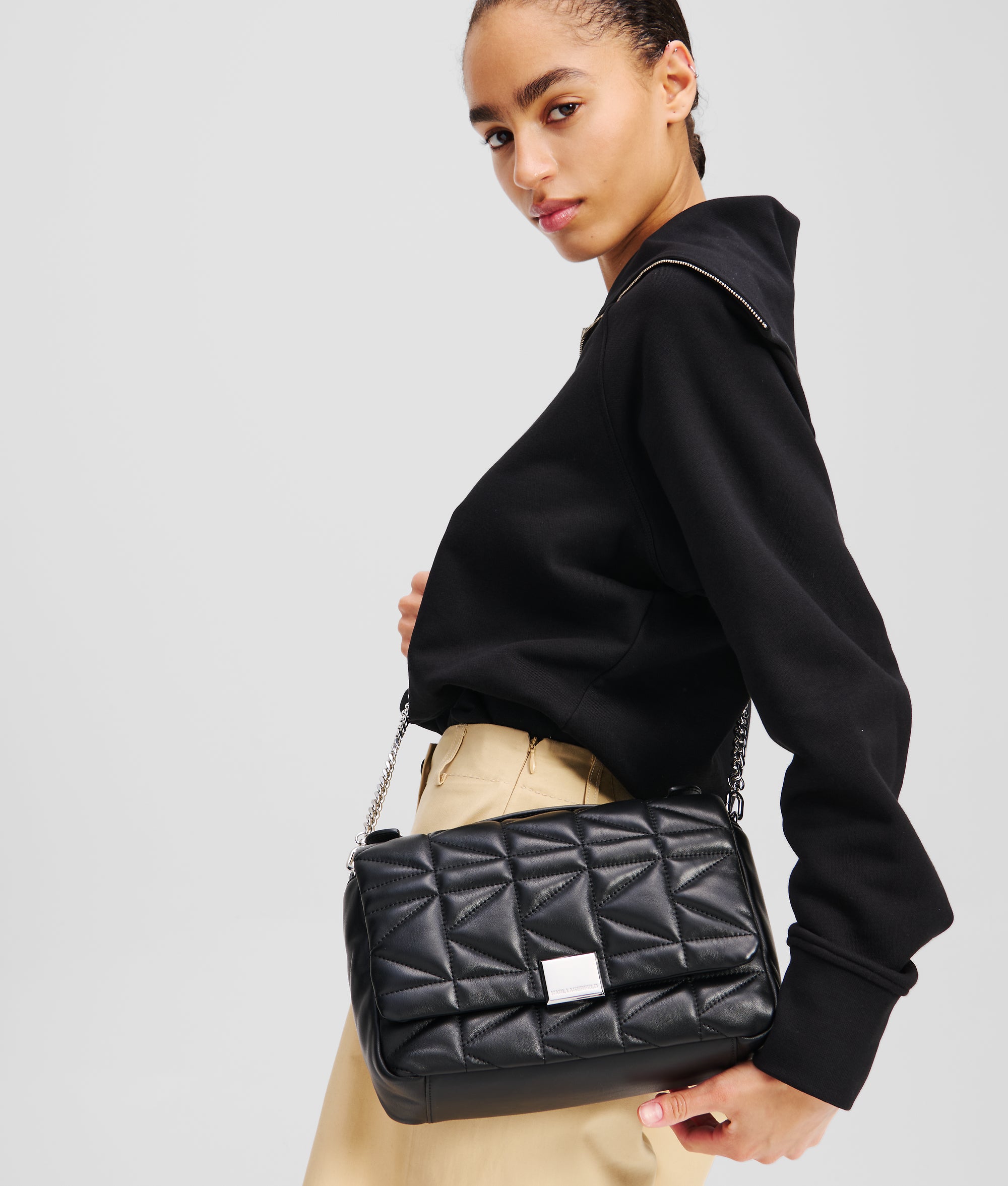 K/KUILT CROSSBODY TOP HANDLE BAG - Image 2