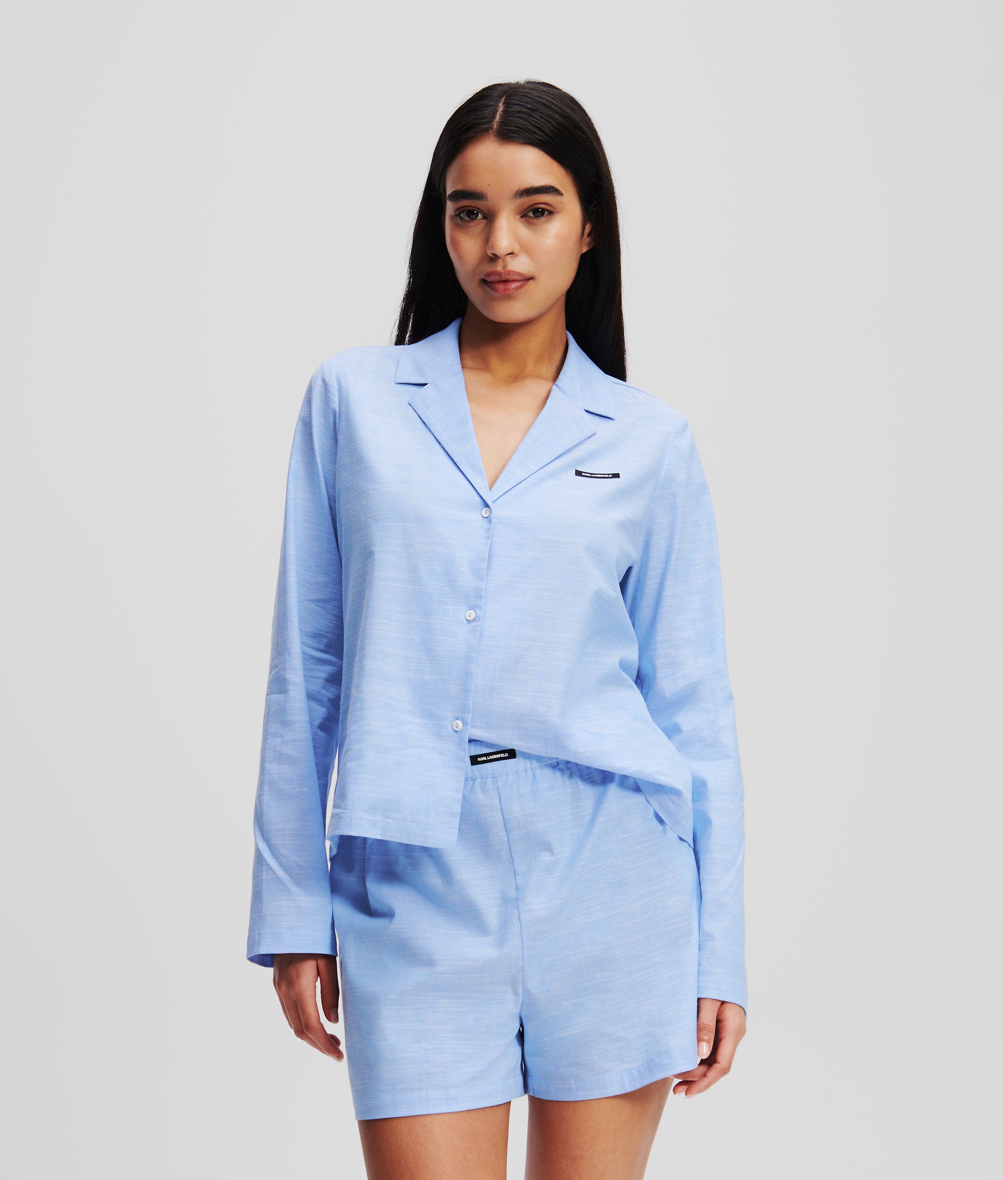 LOGO PAJAMA SHORTS SET