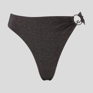 K/SIGNATURE HIGH-WAIST BIKINI BOTTOMS