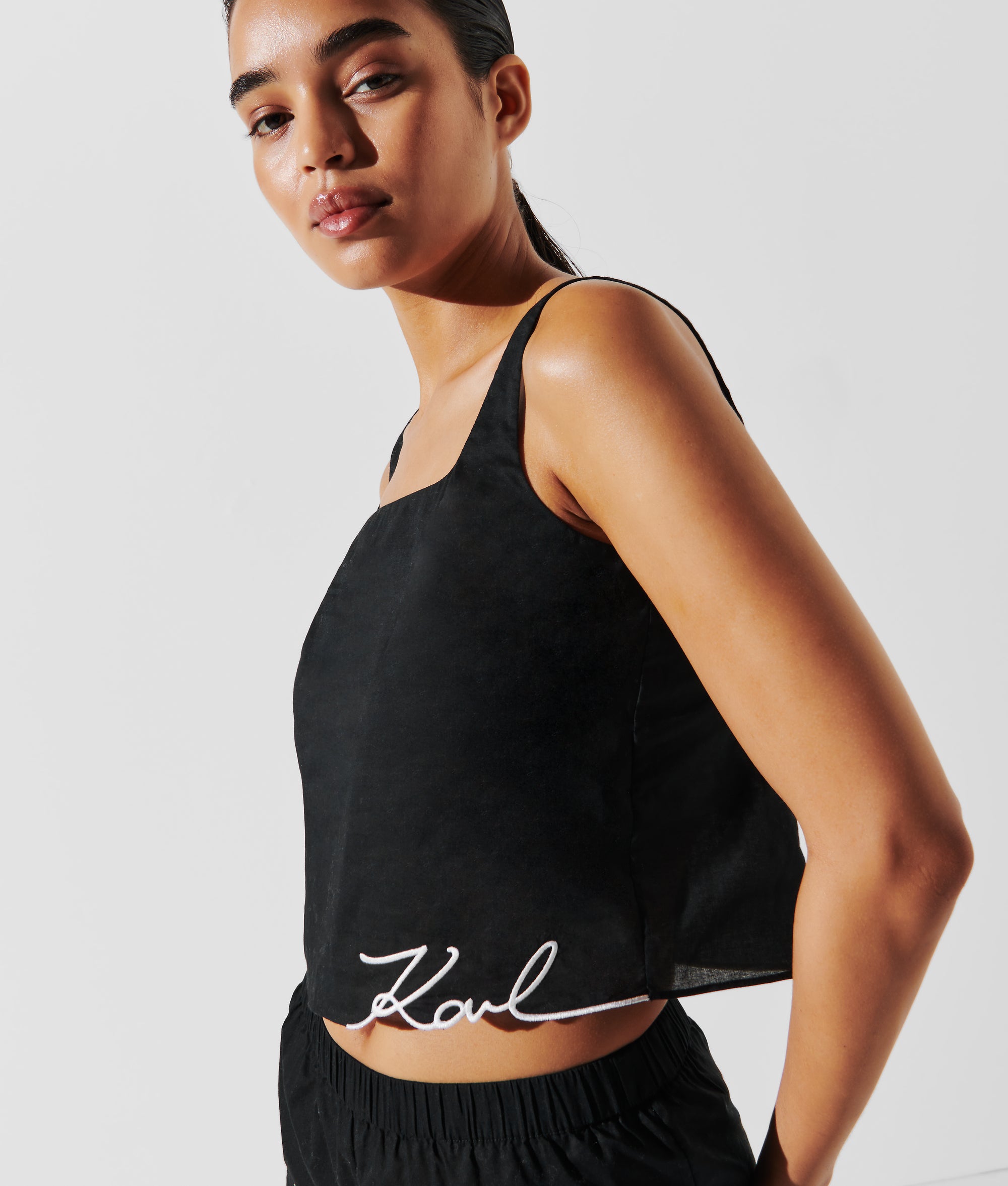 K/SIGNATURE BEACH CROP TOP - Image 4