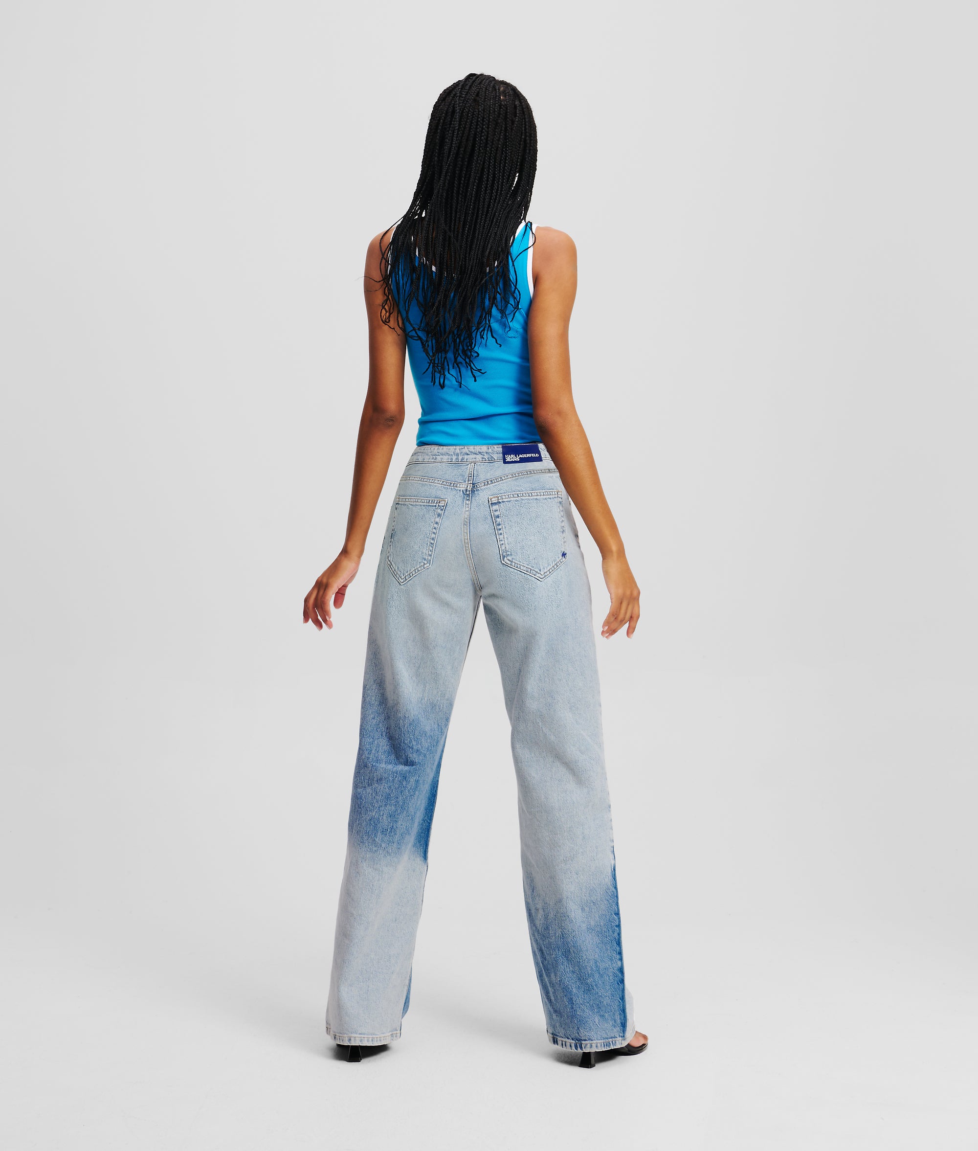 RELAXED COLOR-BLOCK JEANS - Image 3