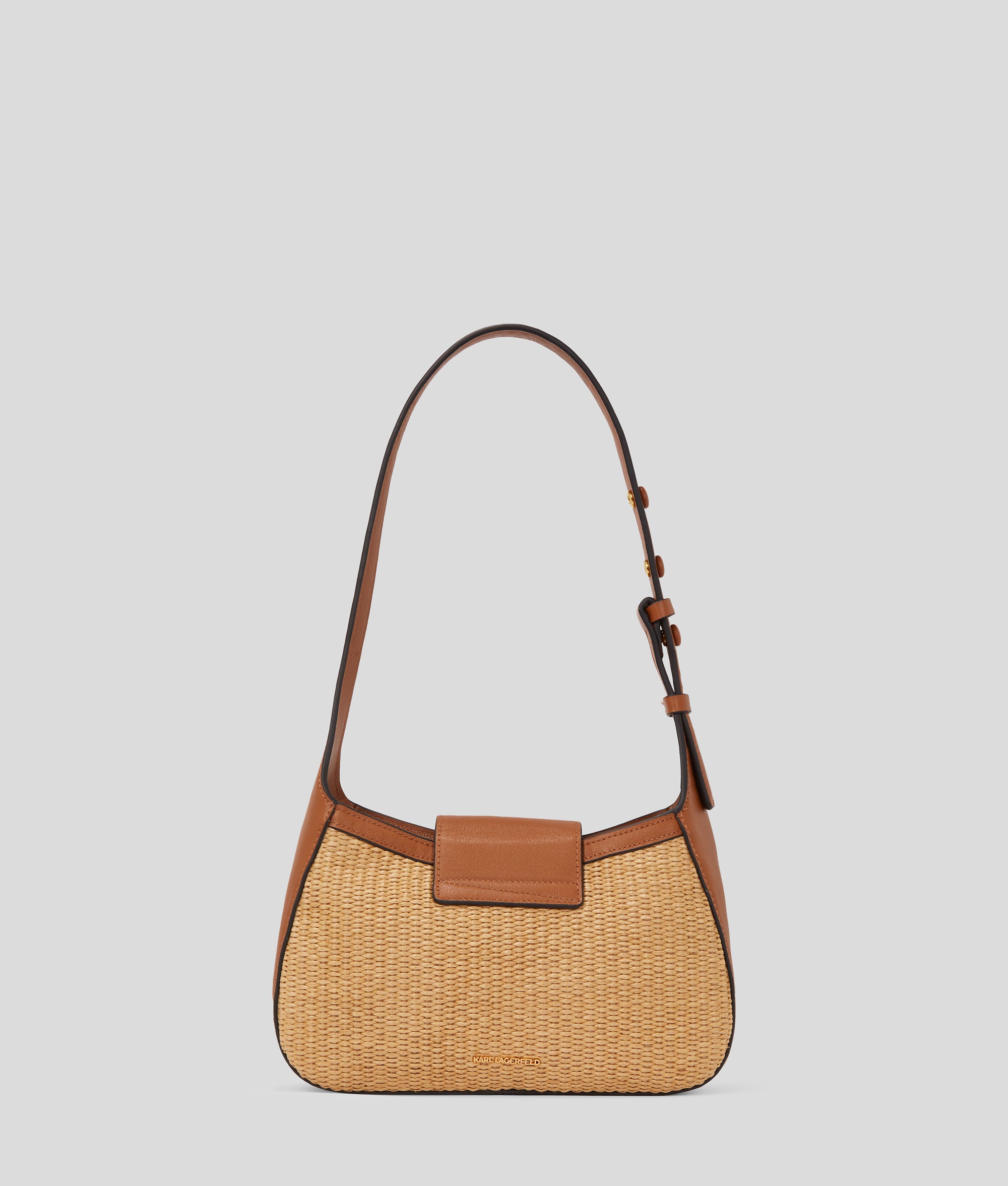 K/Signature small woven shoulder bag - Image 4