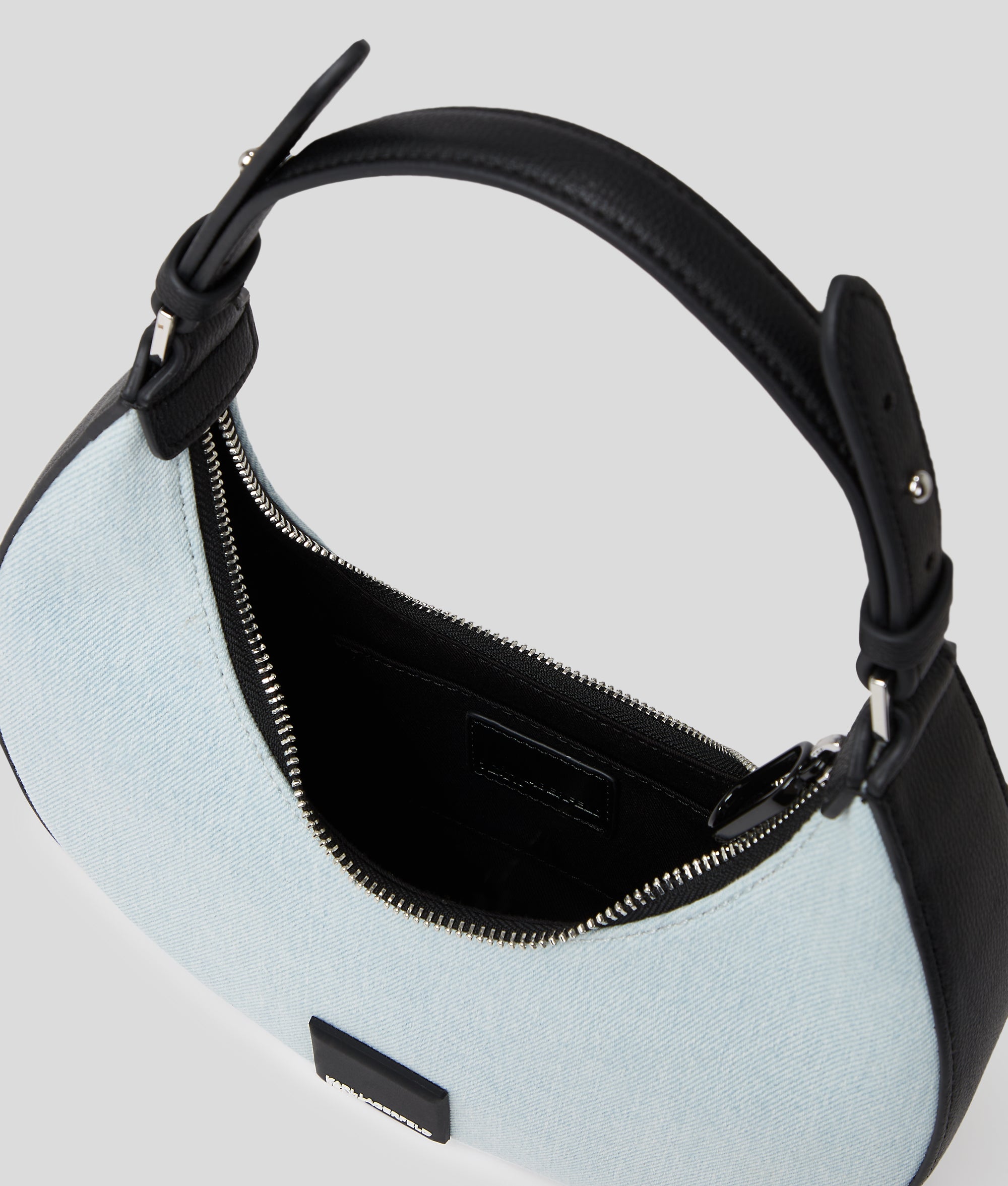 BOX LOGO HALF-MOON SHOULDER BAG - Image 5