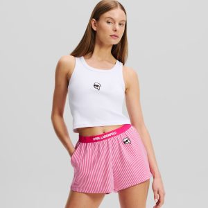 IKON CROPPED PAJAMA TANK TOP
