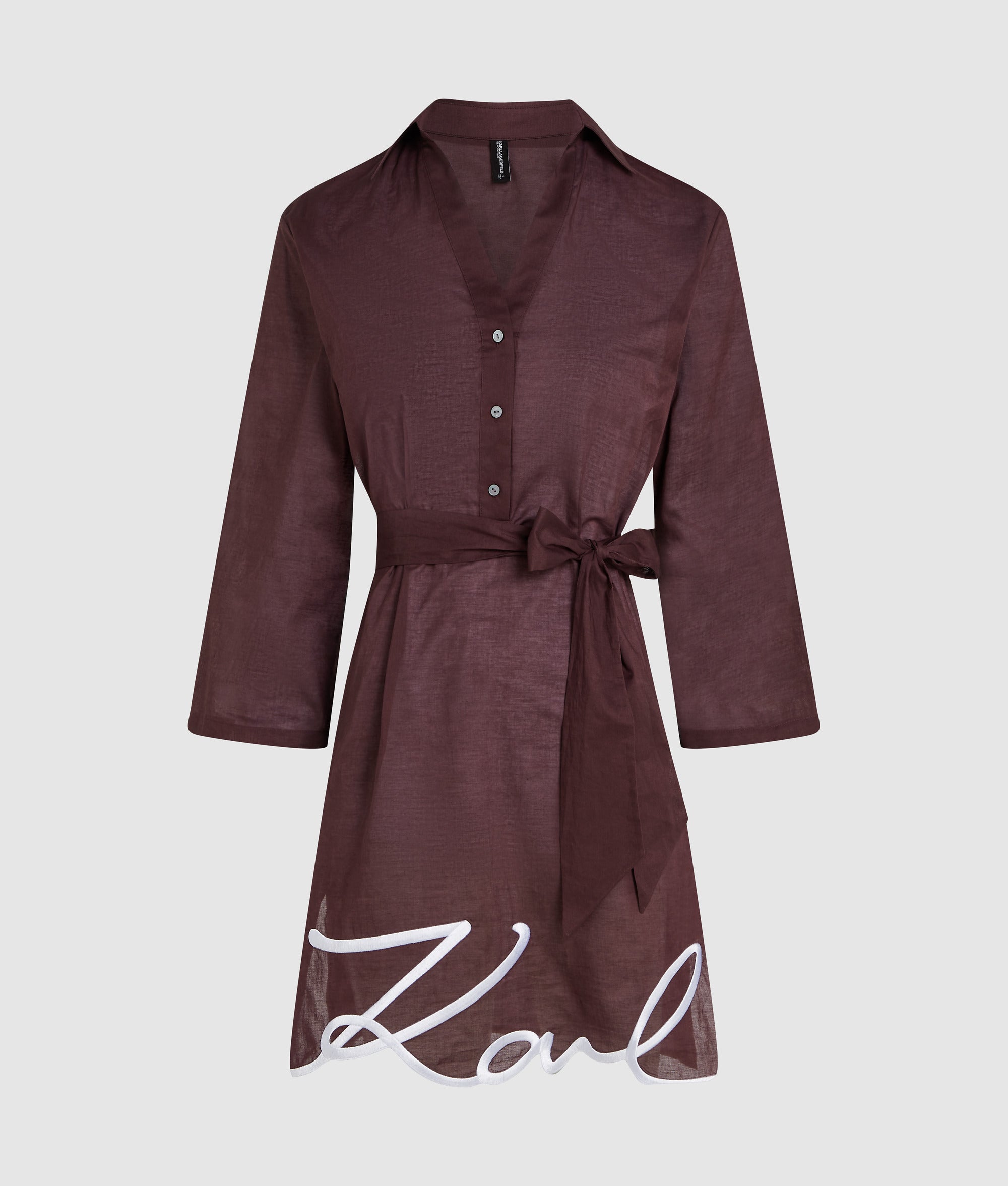 K/SIGNATURE BEACH SHIRT DRESS - Image 5