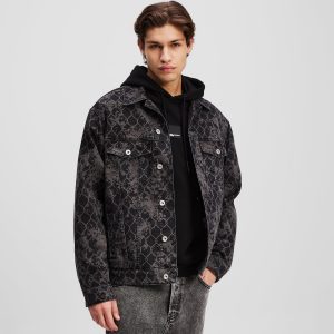 ALL-OVER PRINT DENIM JACKET