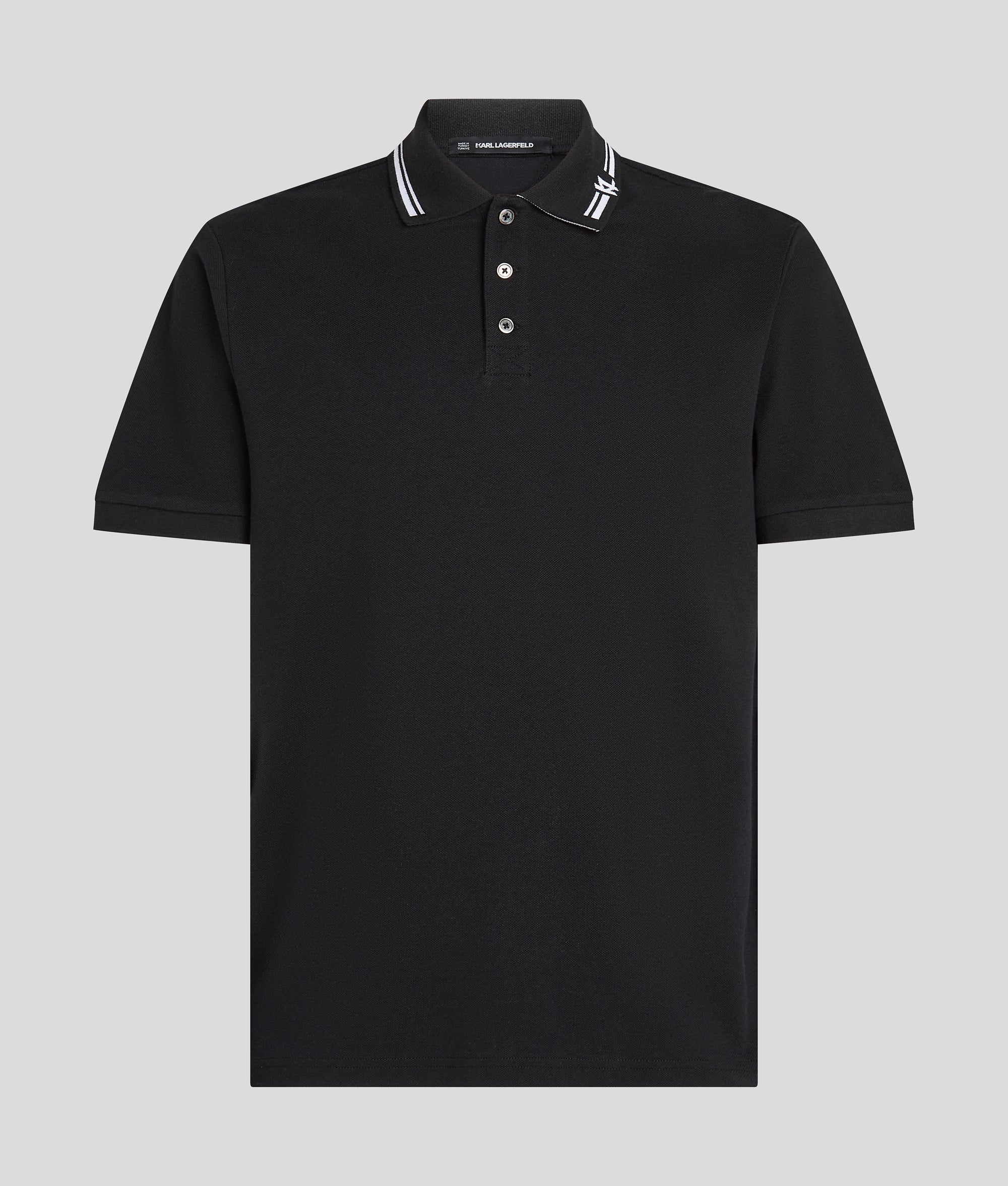 CONTRAST PIPING POLO SHIRT - Image 5