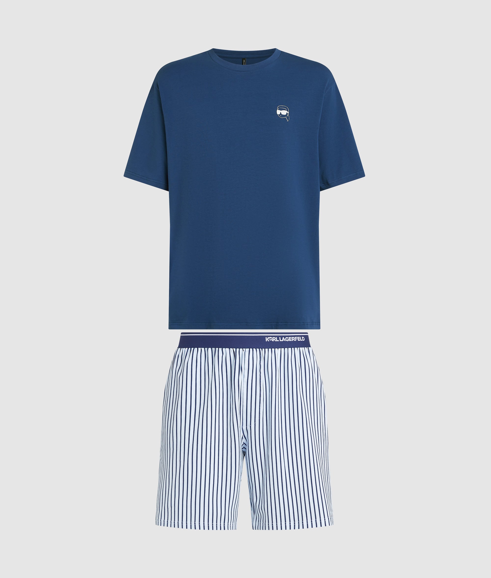 IKON STRIPED PAJAMA SET - Image 5