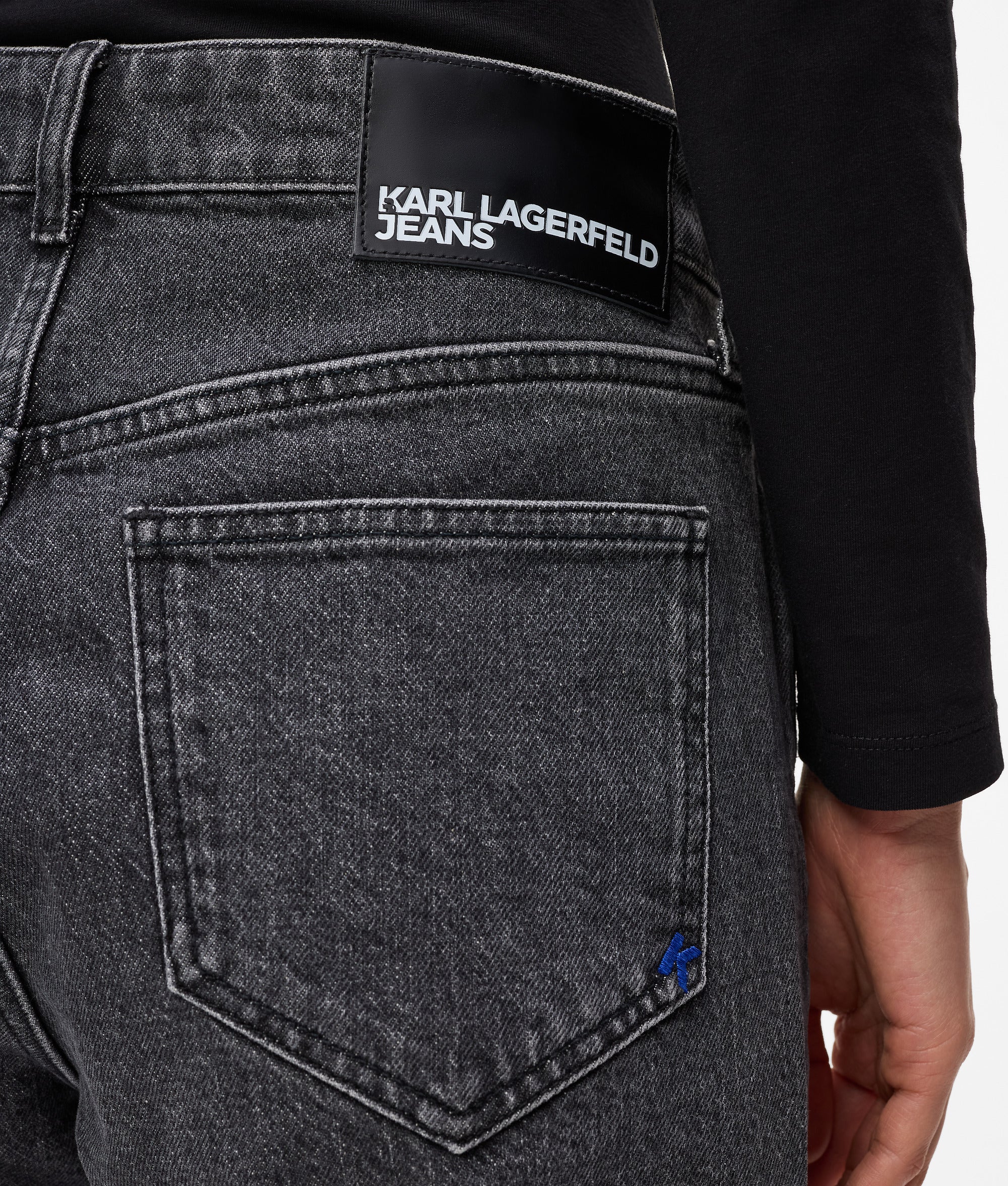 High-rise straight jeans - Image 2