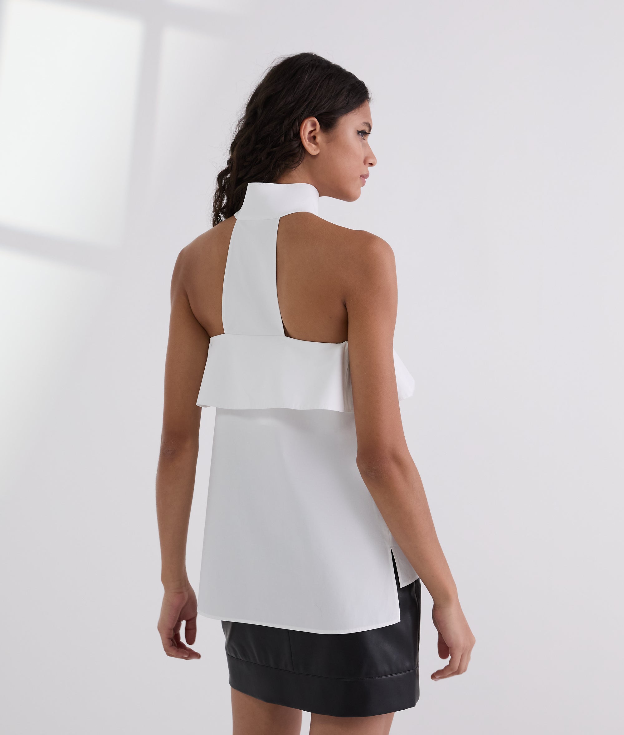 STRAPLESS POPLIN SHIRT - Image 3
