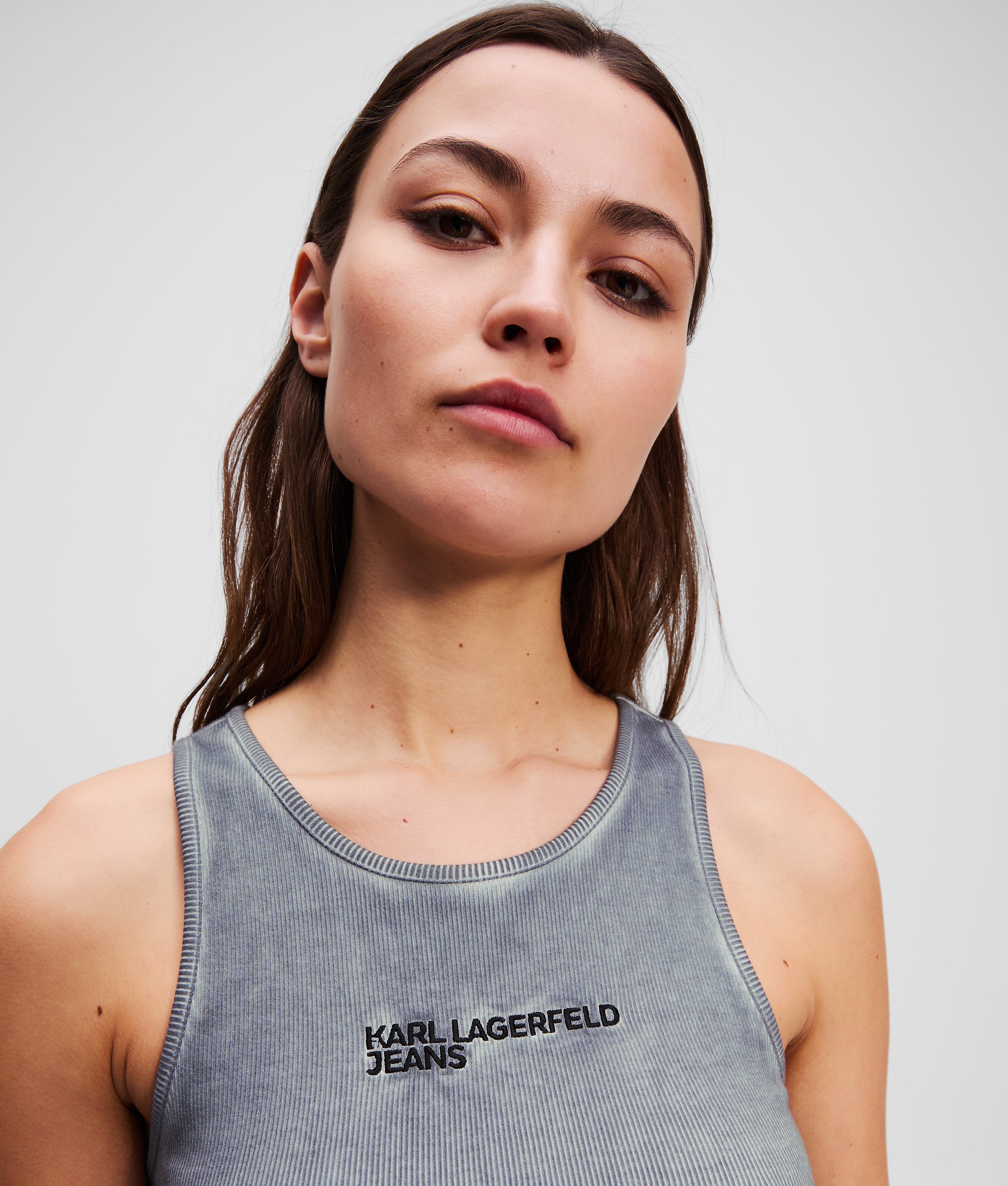 WASHED RIBBED TANK TOP - Image 3