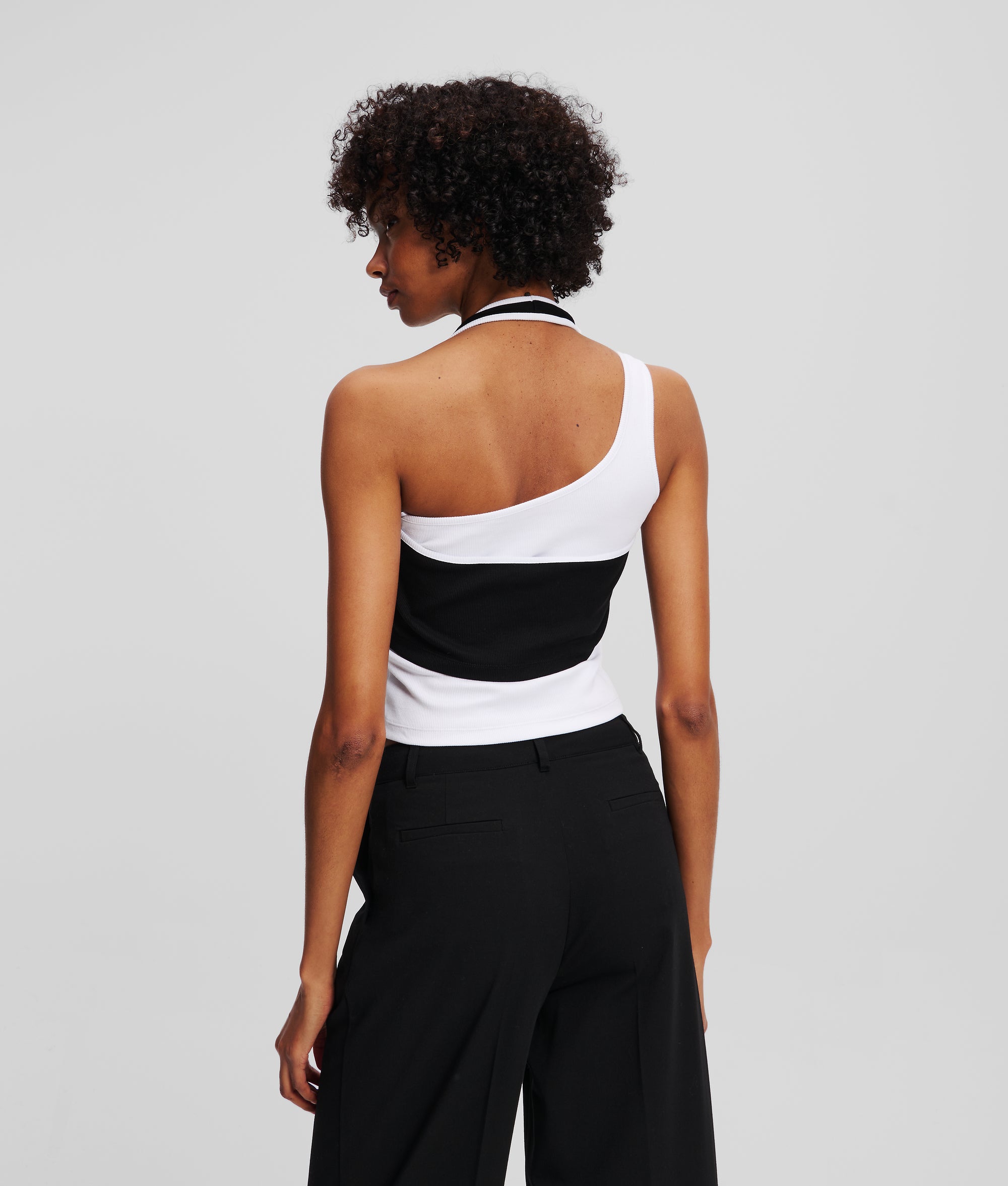 LAYERED RIBBED TANK TOP - Image 2