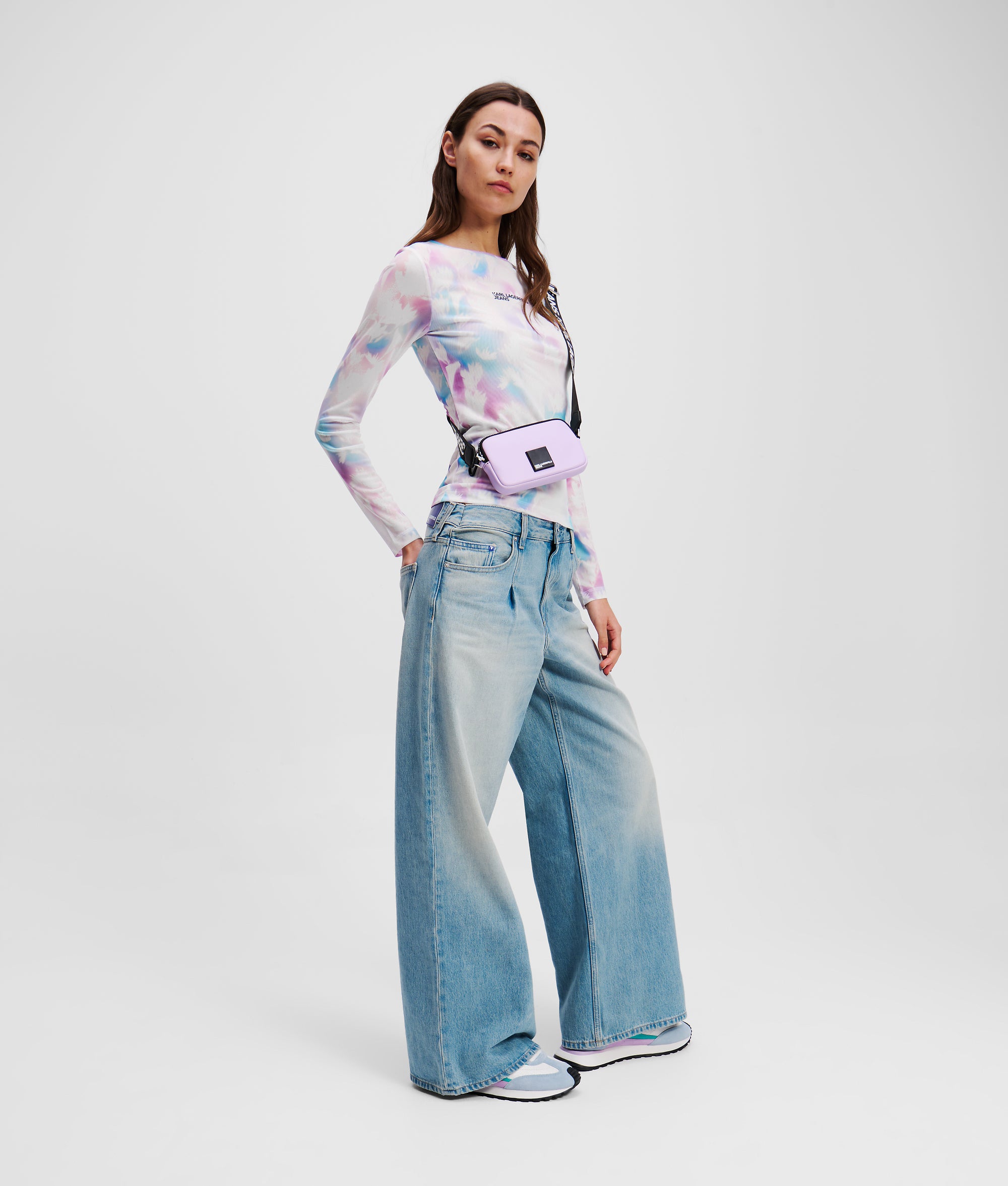 FLORAL-PRINT MESH T-SHIRT - Image 4