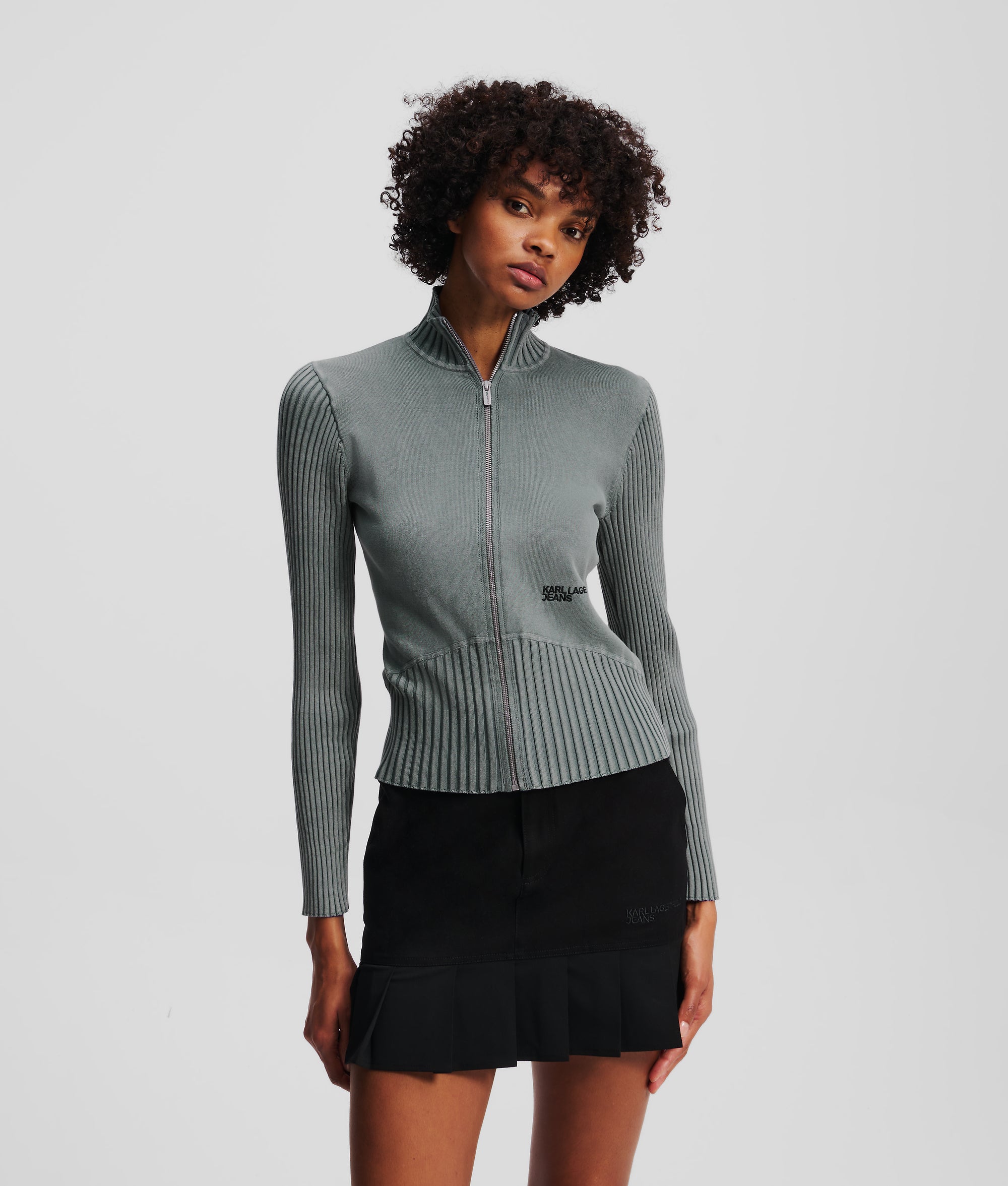 UTILITY ZIP-UP SWEATER
