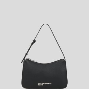 METAL LOGO SHOULDER BAG