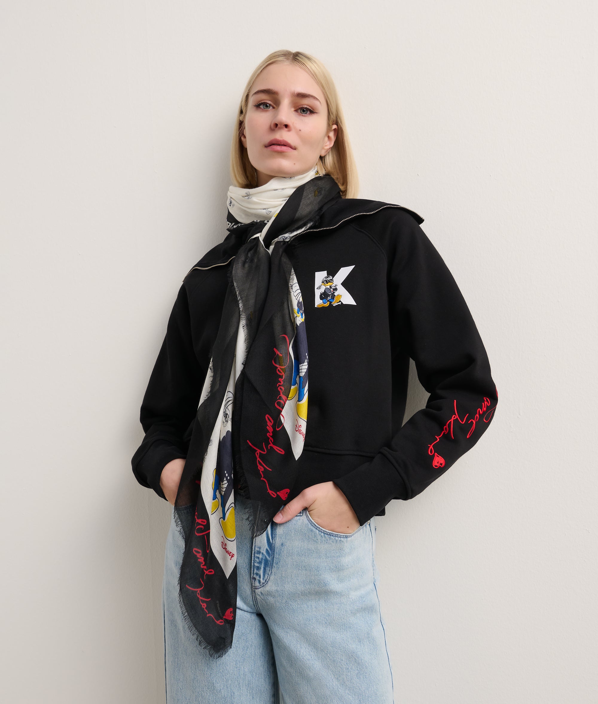 DISNEY X KL PRINT SCARF - Image 2