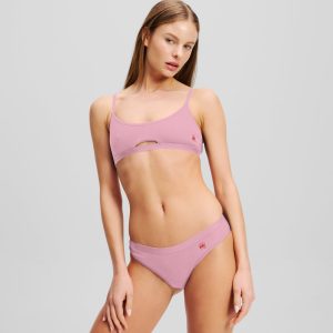 IKON RIBBED PEEPHOLE BRALETTE