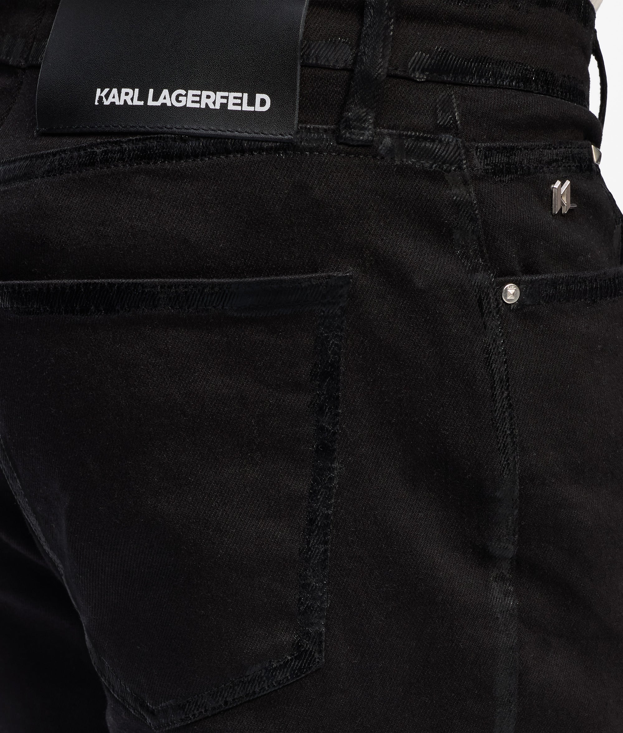 Metallic detail slim jeans - Image 2