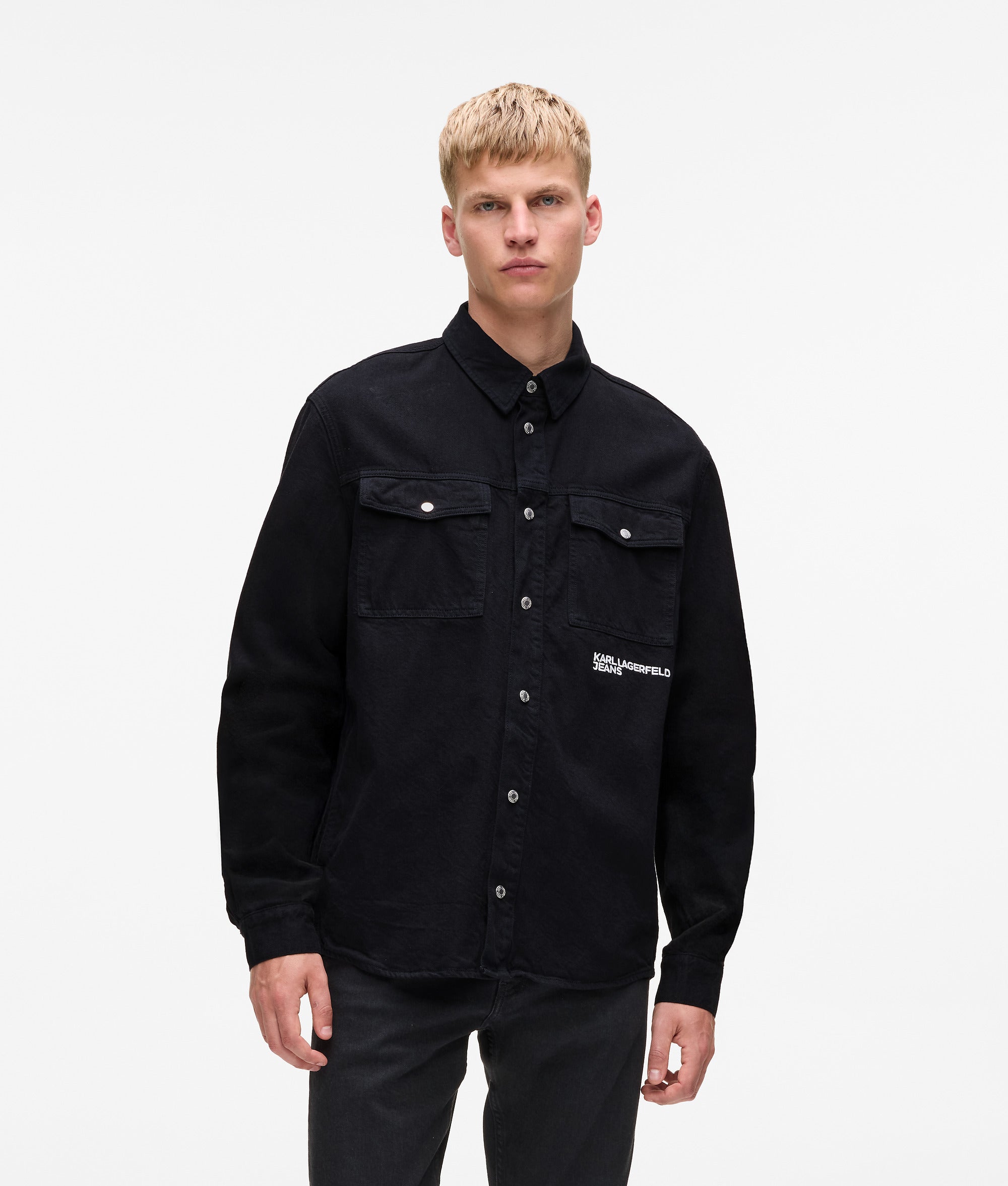 Karl quote overshirt - Image 2