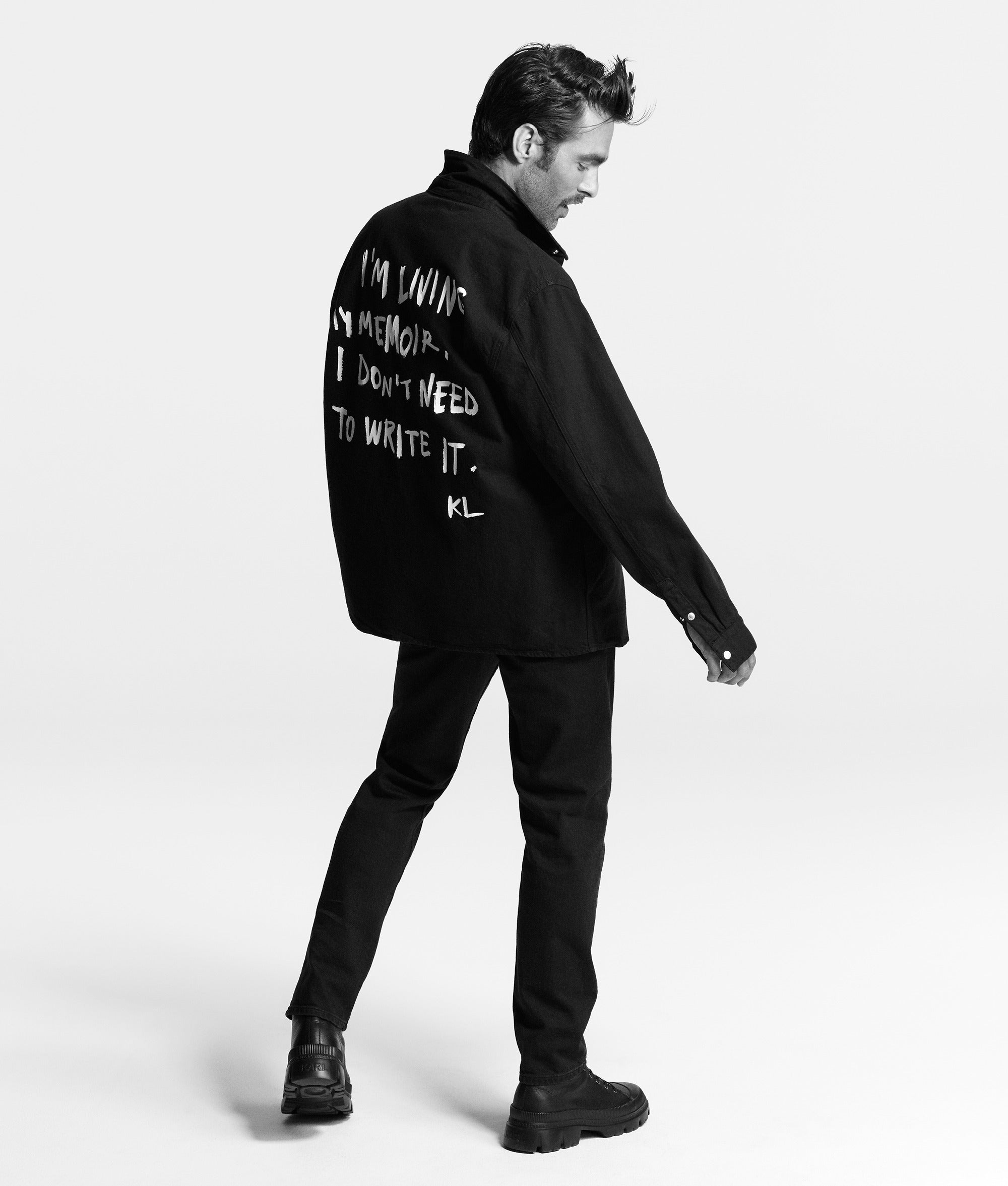Karl quote overshirt - Image 5
