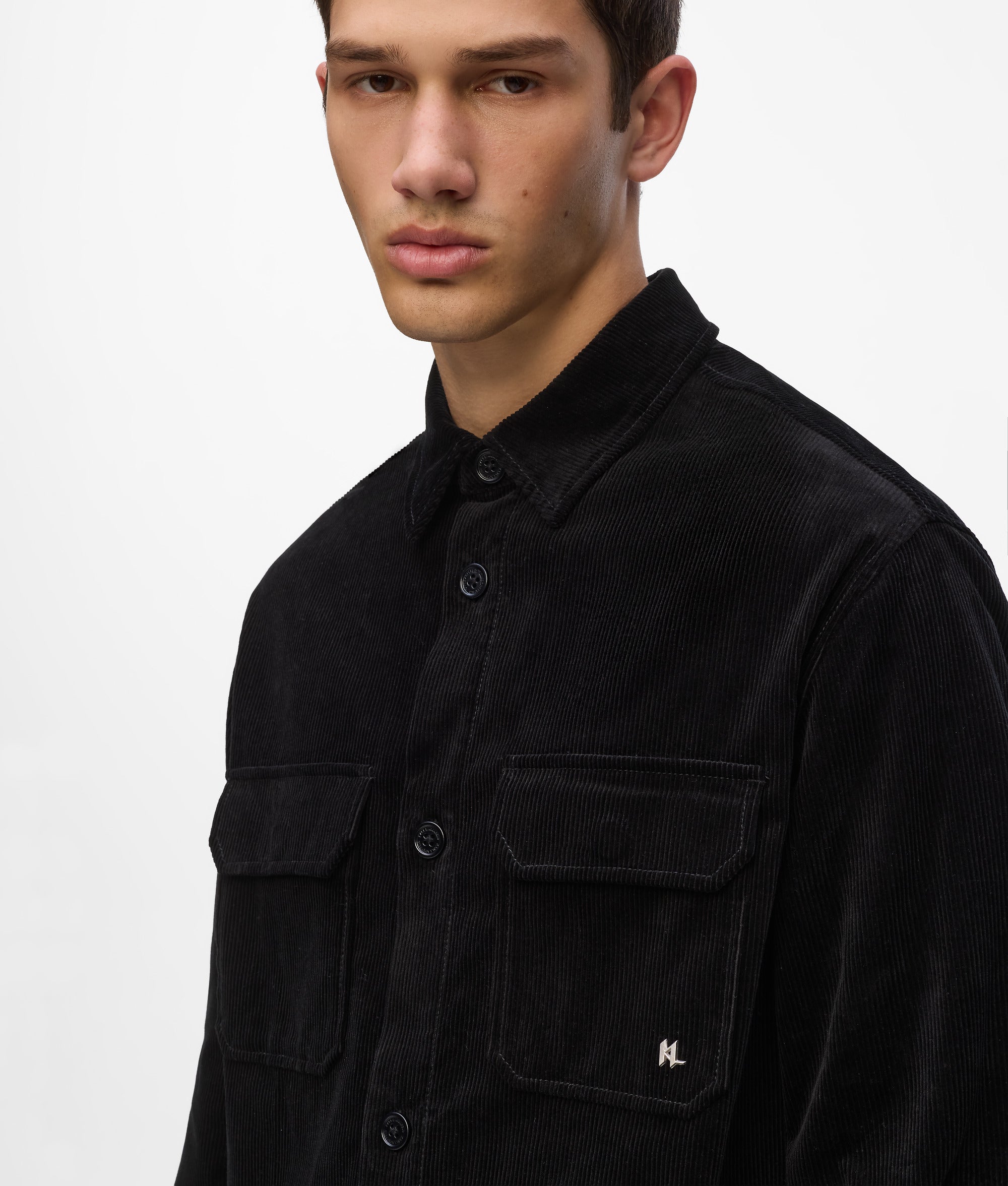 Corduroy overshirt - Image 3