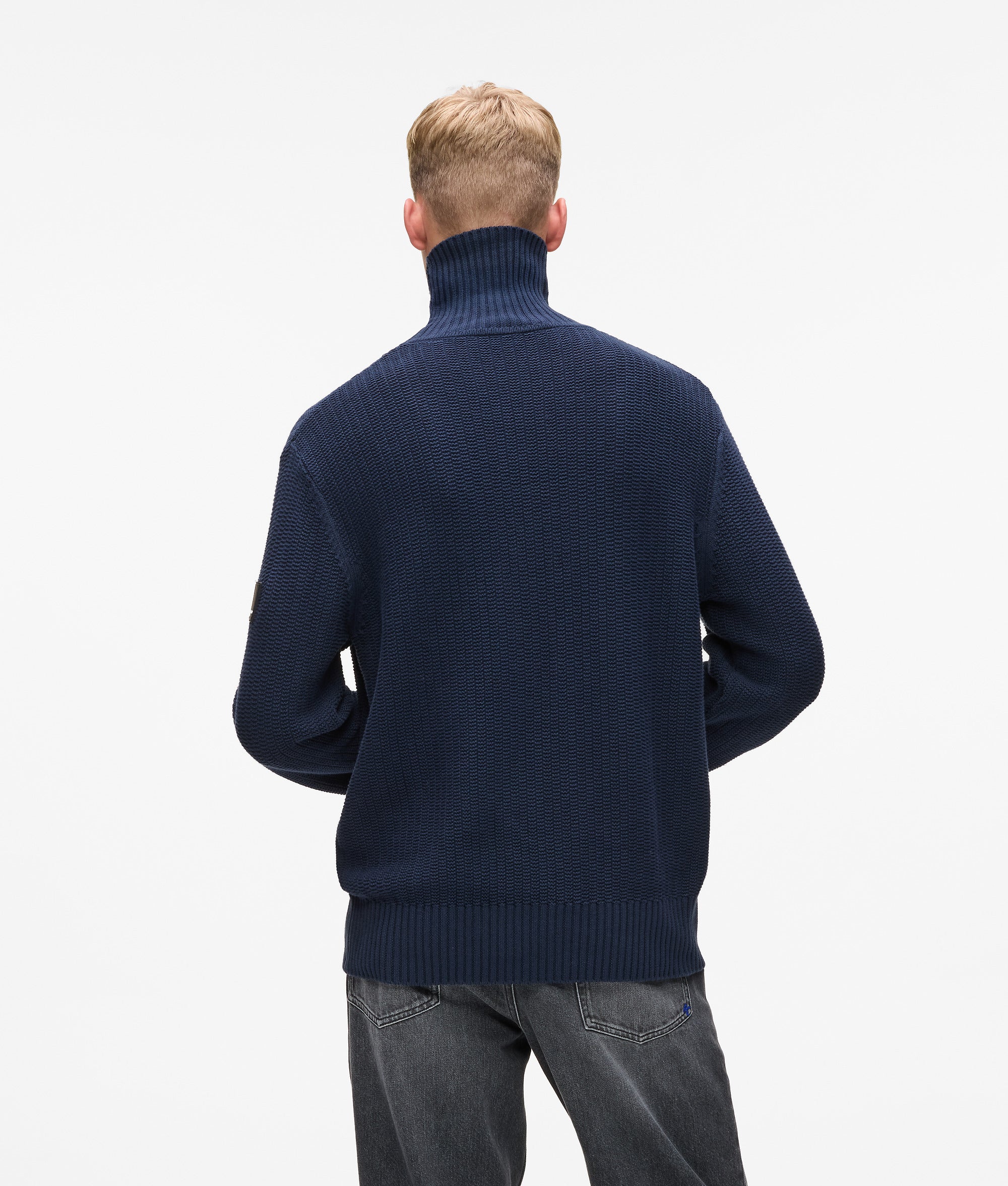 Relaxed rollneck sweater - Image 2