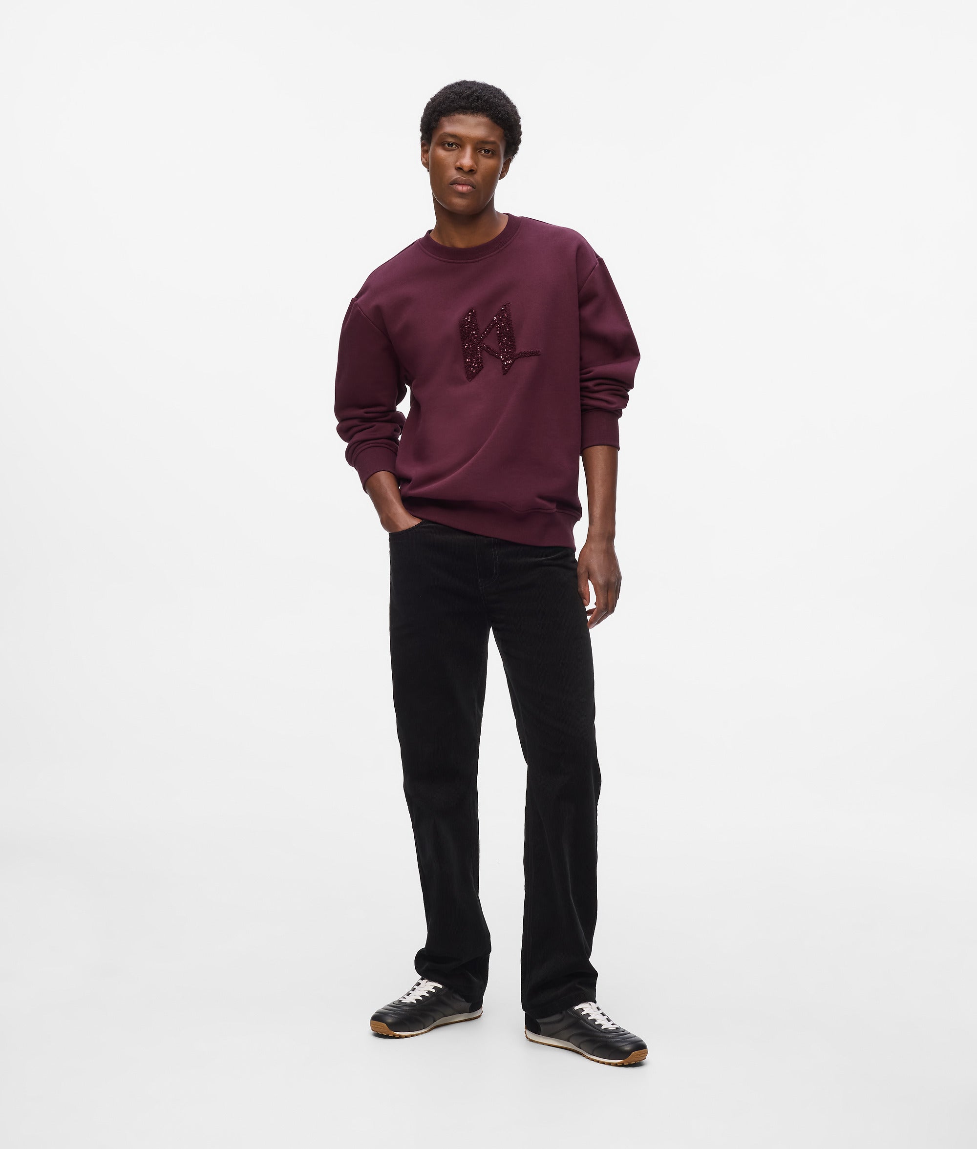 Sequin Monogram sweatshirt - Image 4