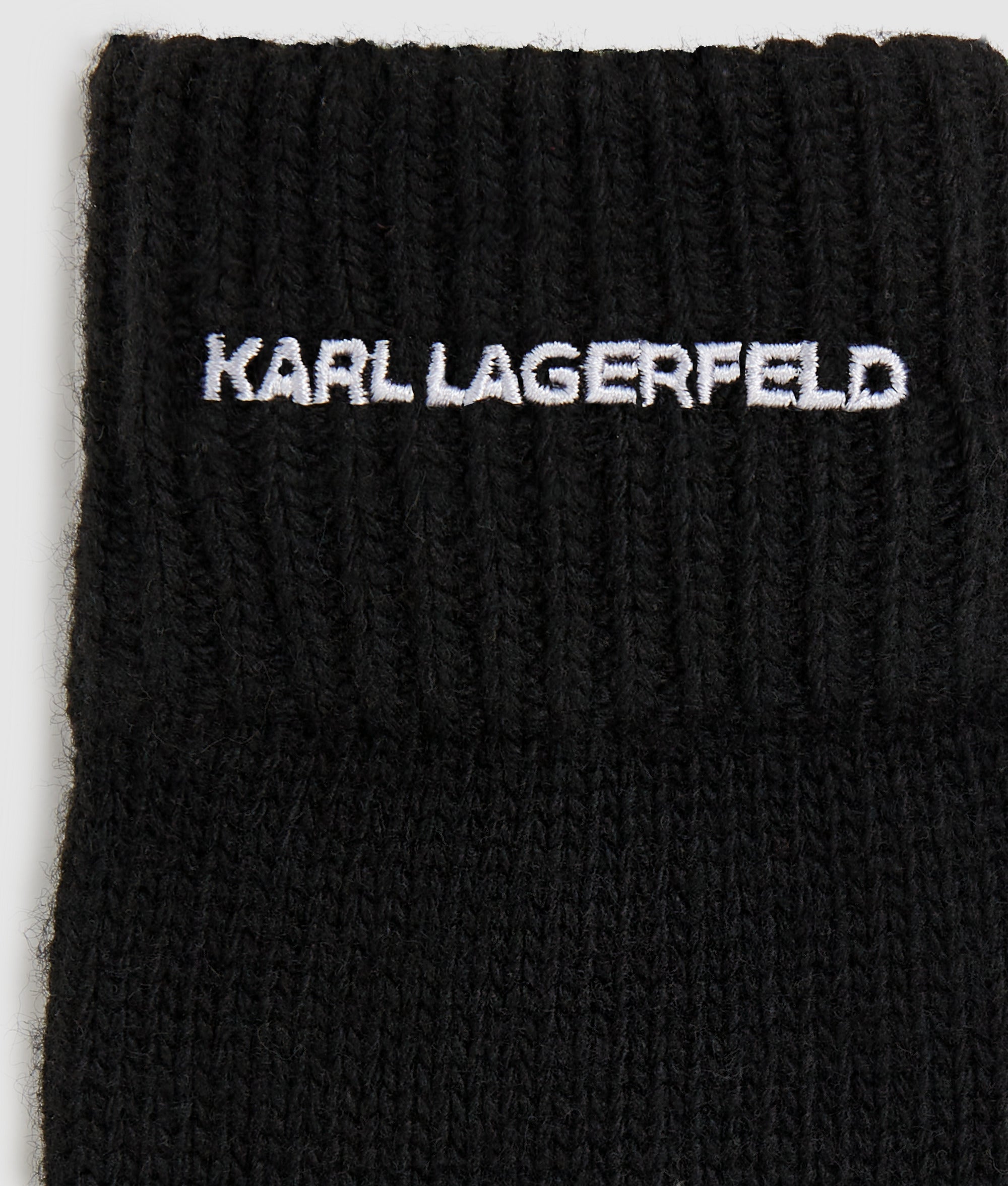 Logo knitted gloves - Image 3