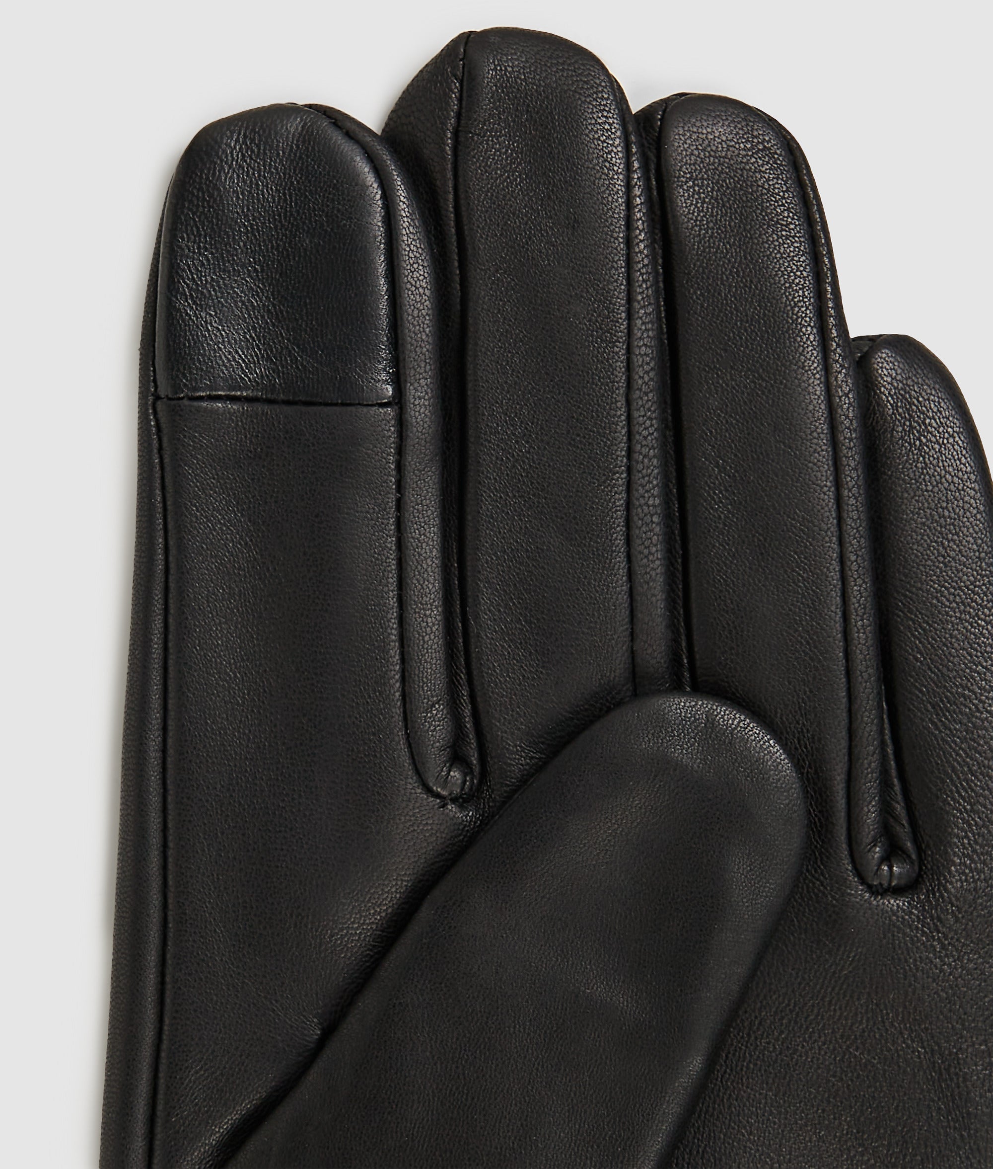 Monogram leather gloves - Image 4