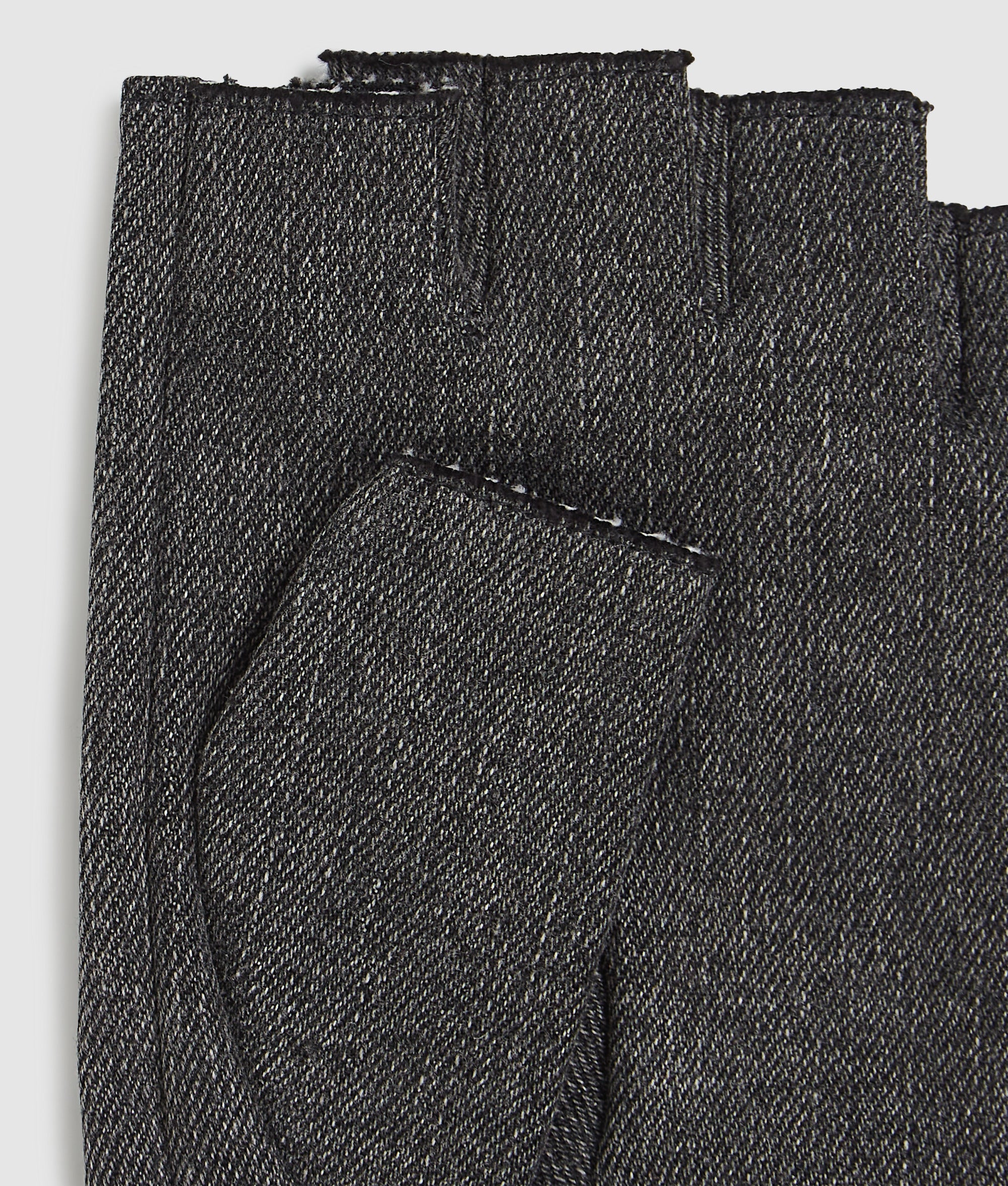 Fingerless denim gloves - Image 4