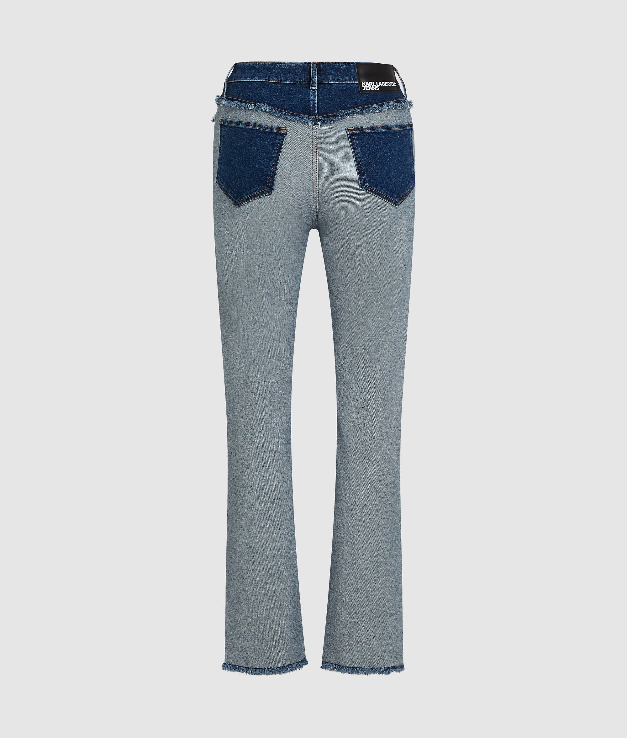 Inside-out straight jeans - Image 6
