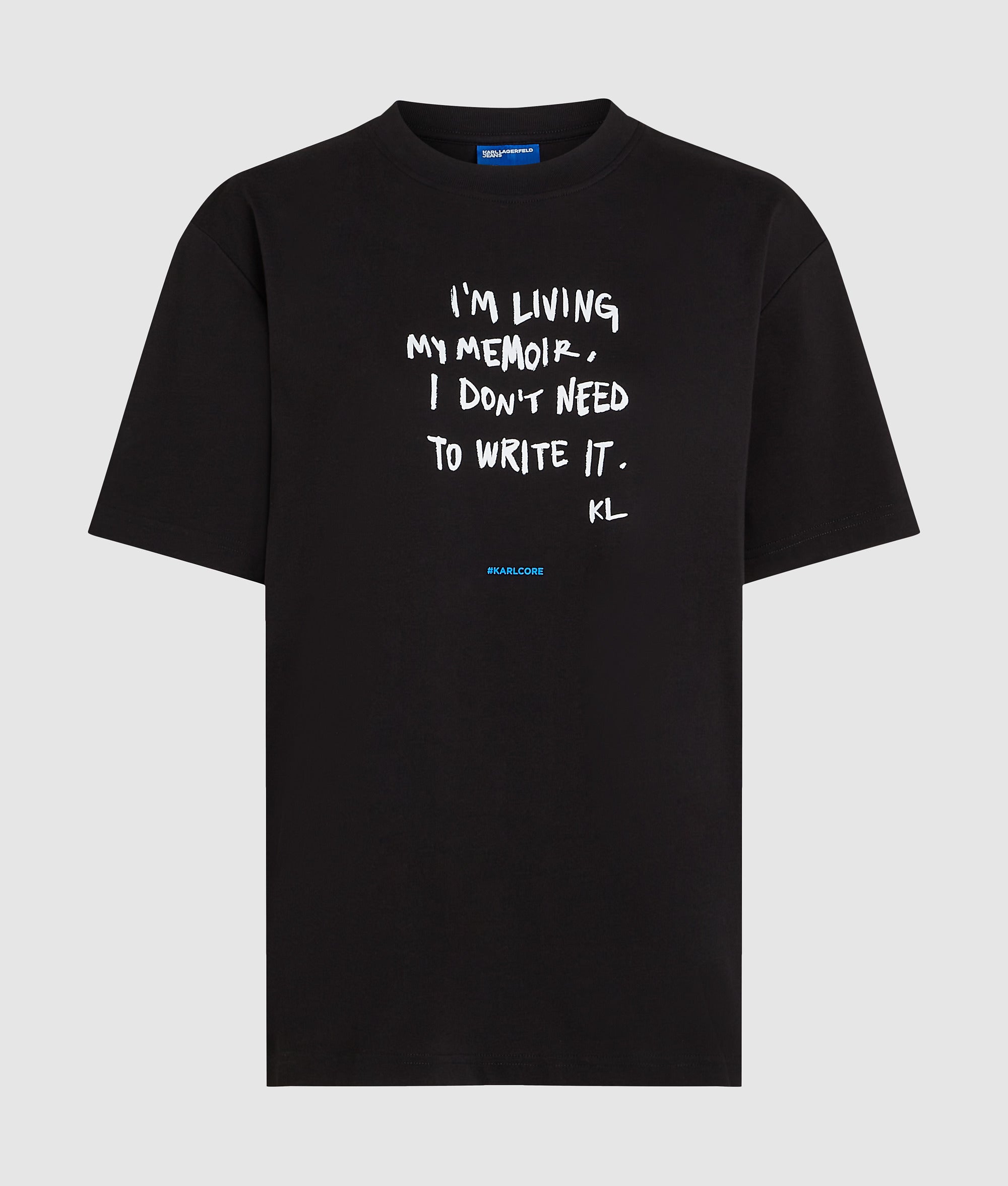 Relaxed Karl quote T-shirt - Image 5