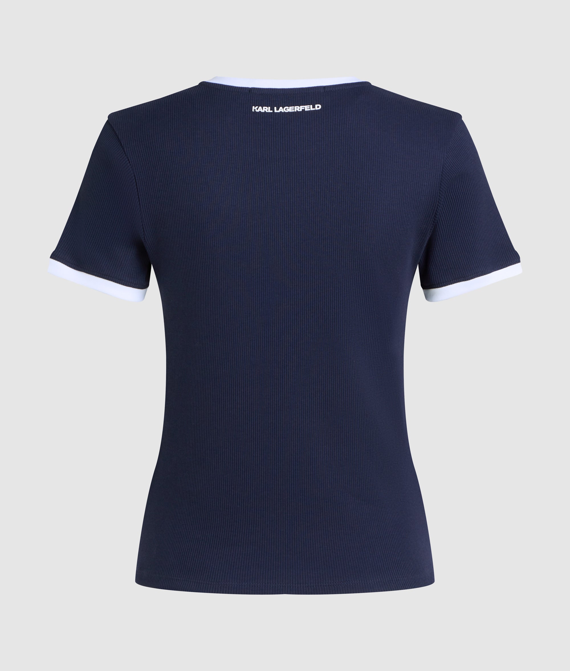 Ikon slim fit rib T-shirt - Image 6