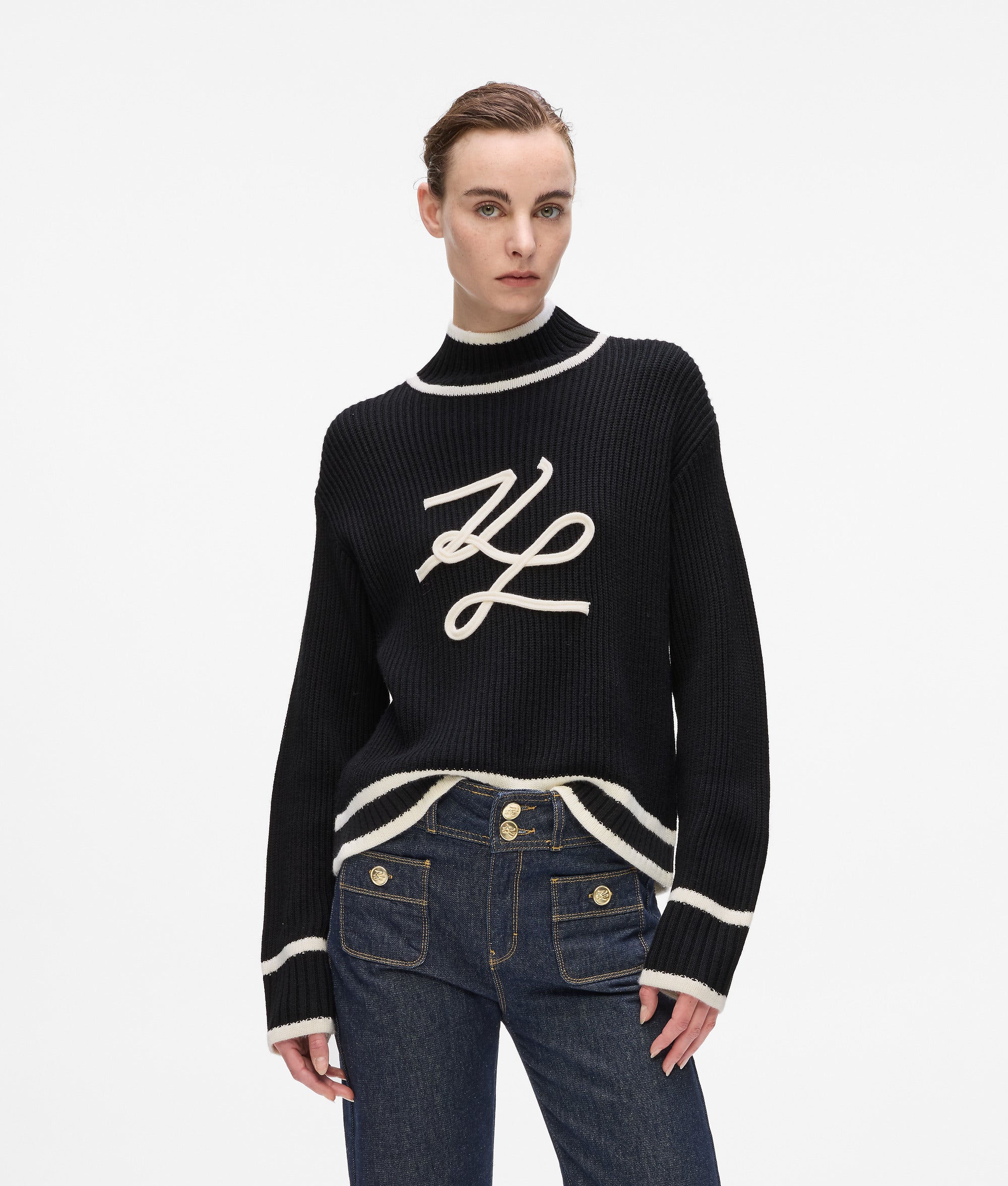 Turtleneck Autograph sweater