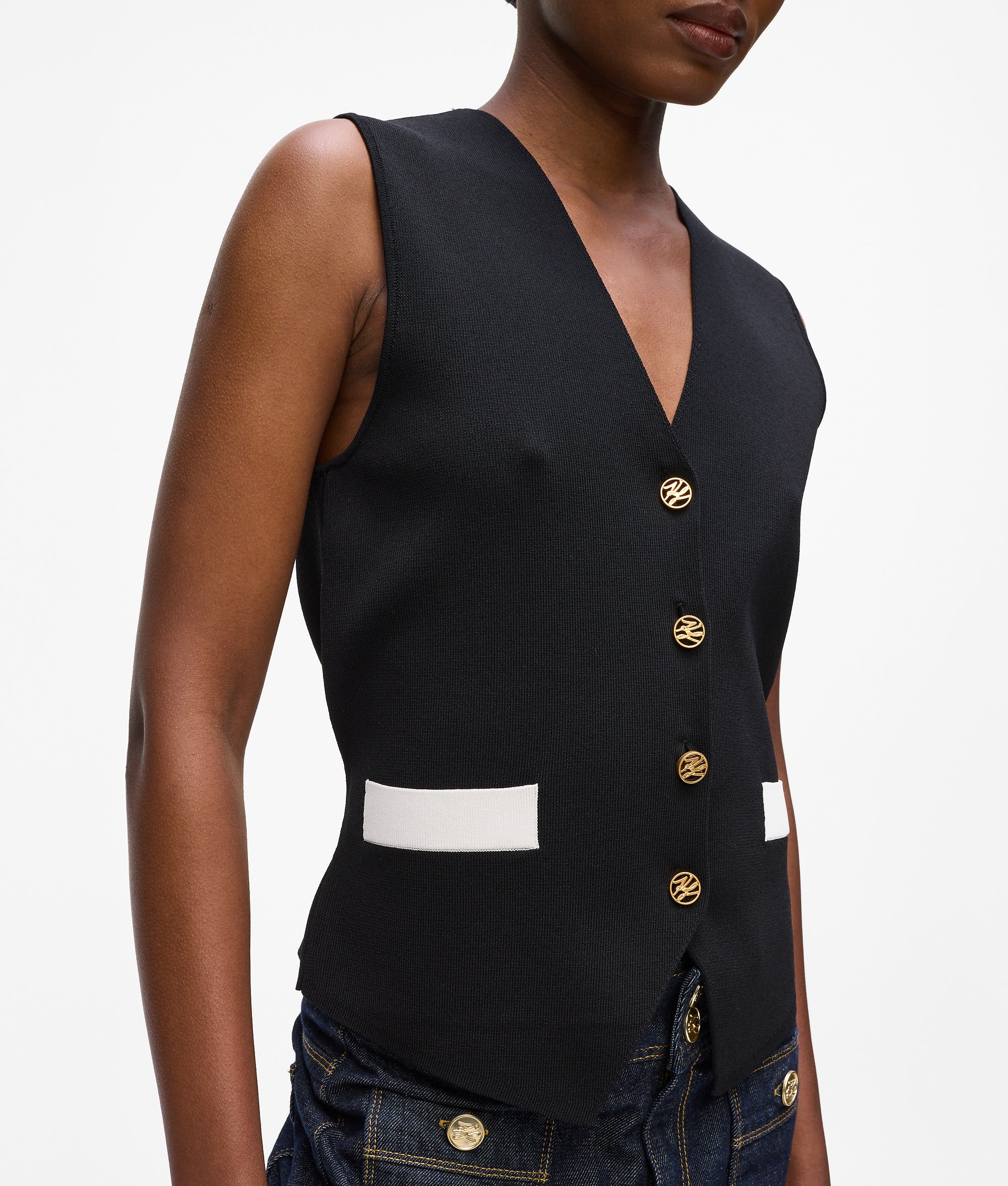 Karl DNA waistcoat - Image 3