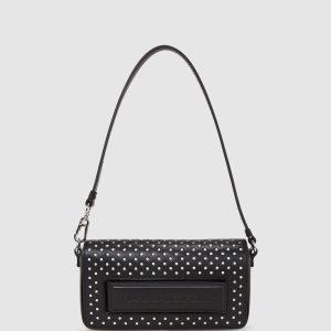 Ikon K studded shoulder bag