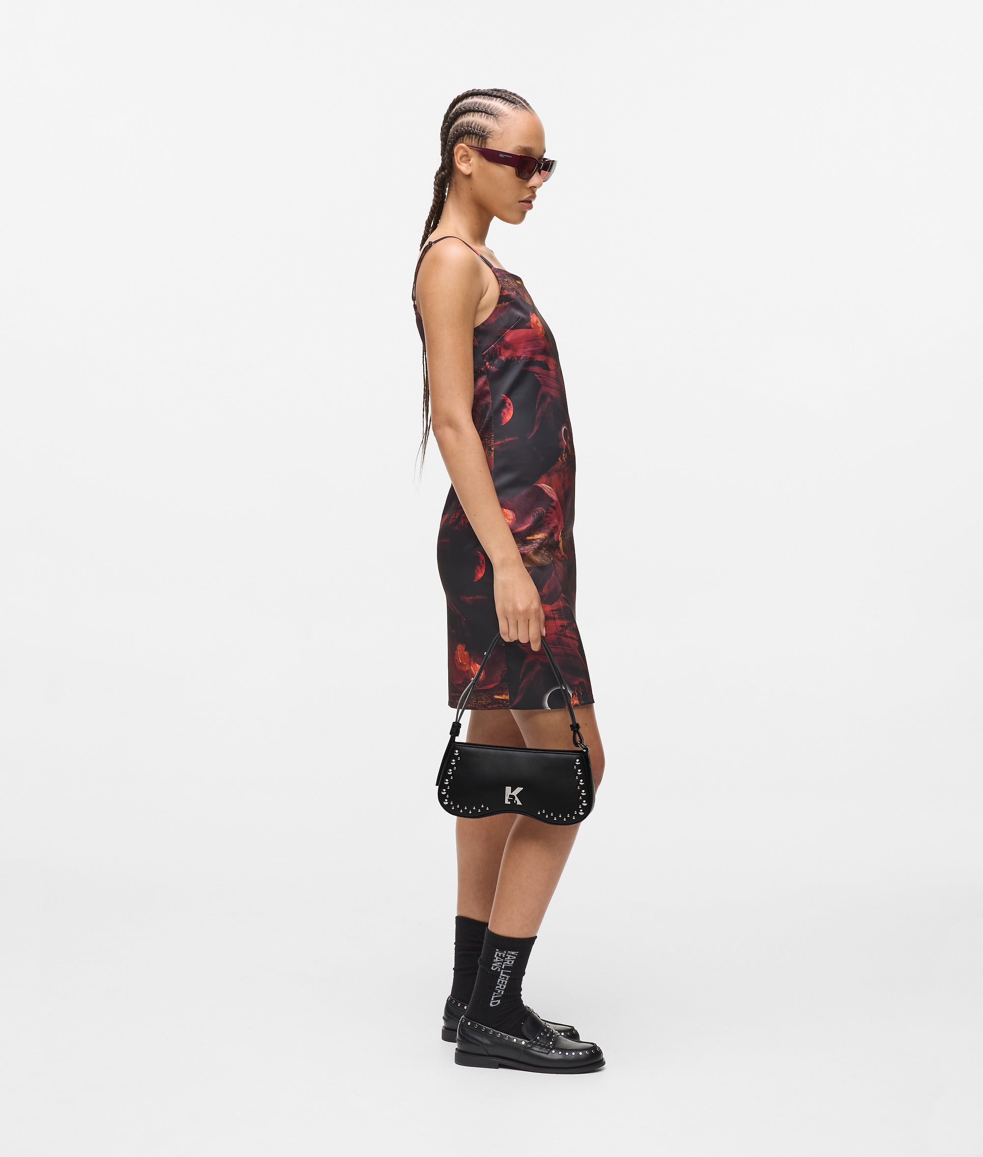 Sunglasses studded shoulder bag - Image 2