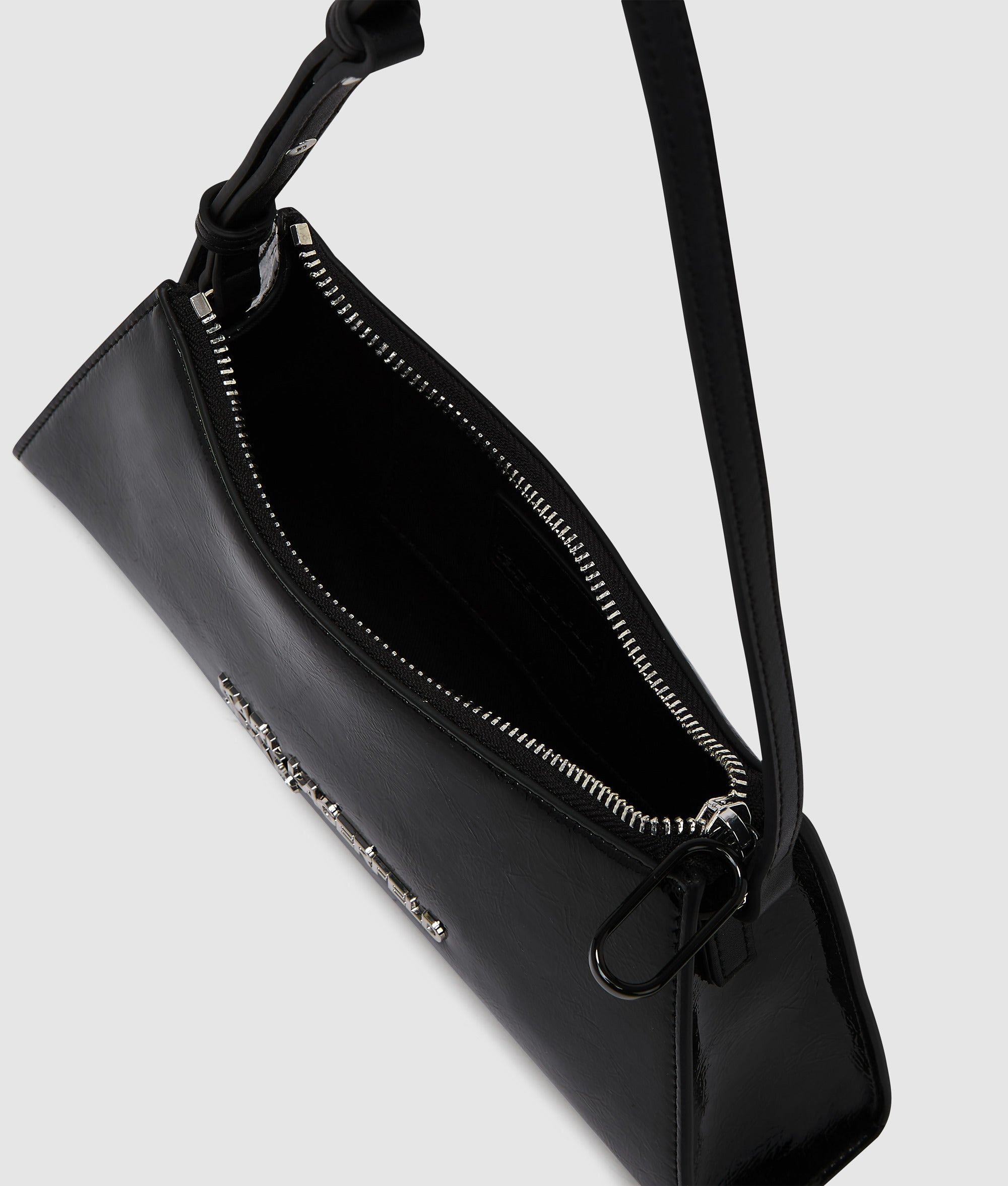 Logo geo shiny shoulder bag - Image 5