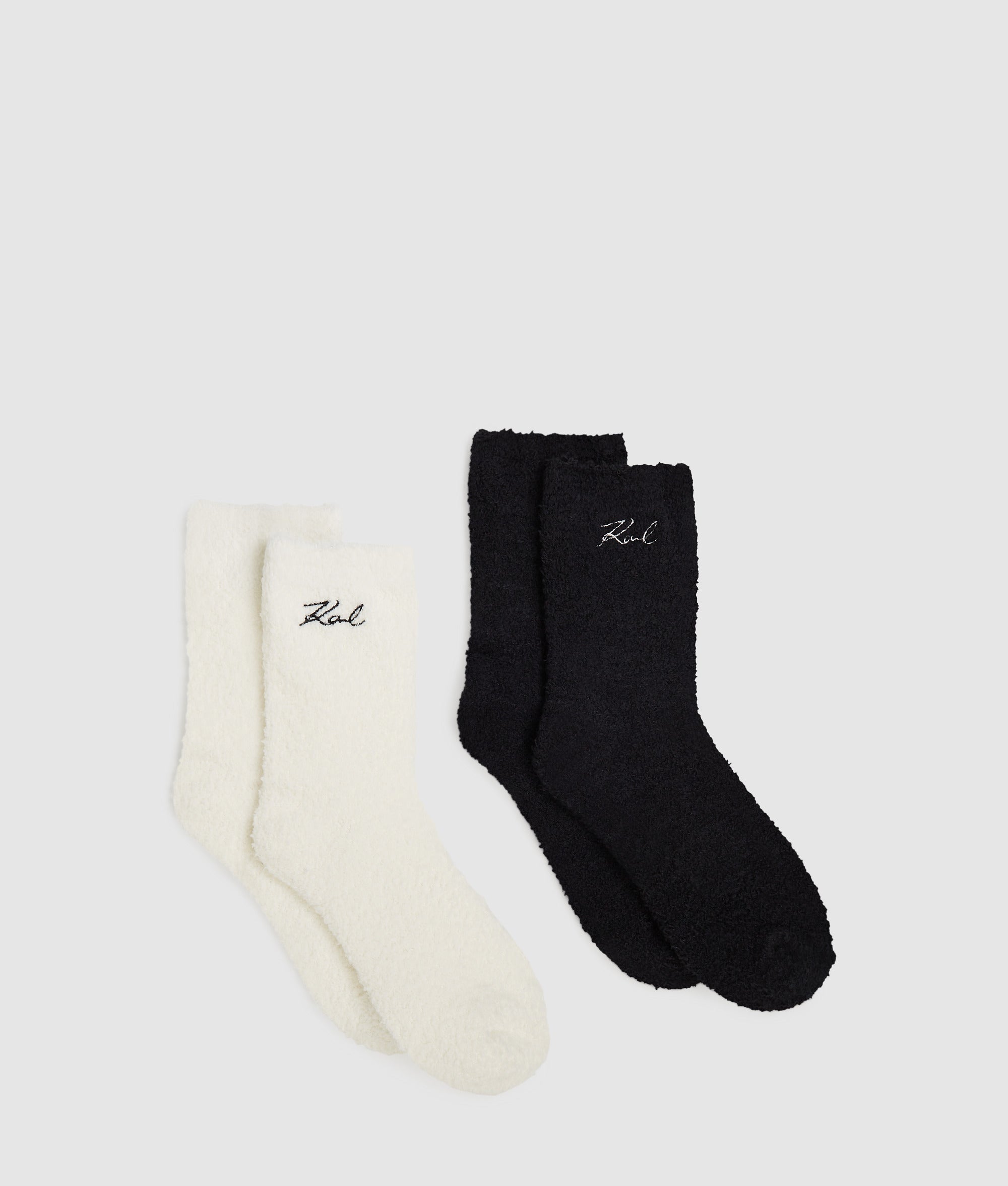 Signature fleece socks ?C 2 pack - Image 2