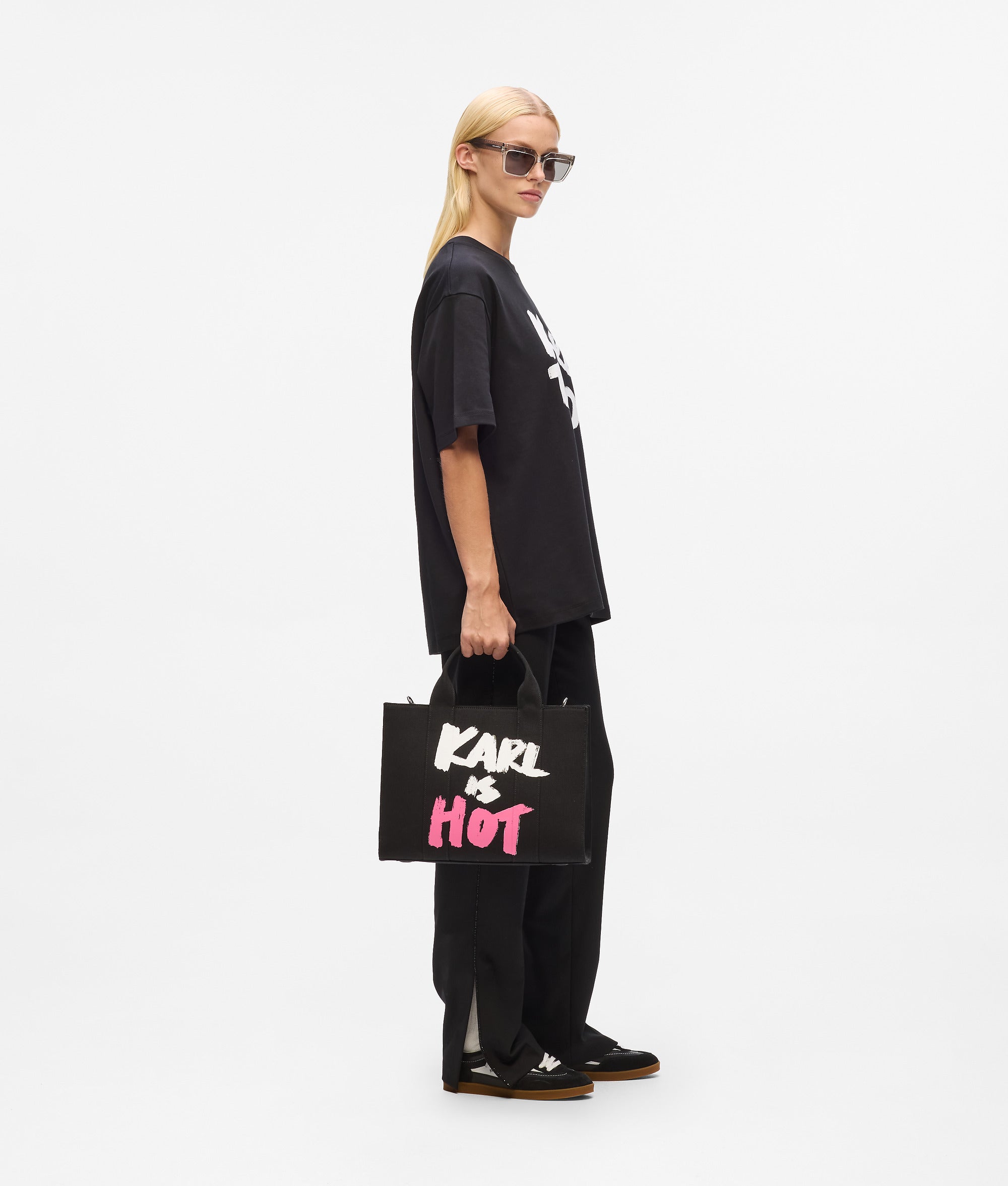 Exclusive Karl is hot medium tote bag - Image 2