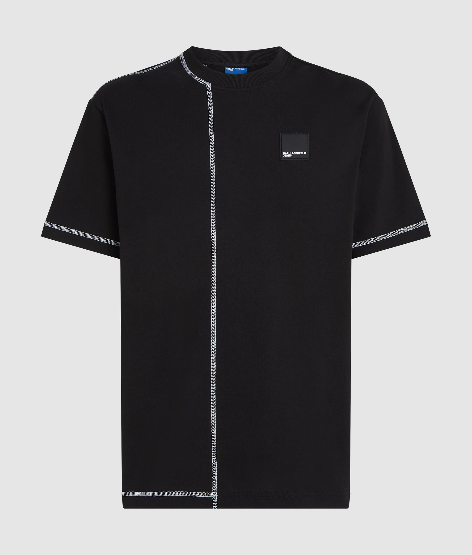 Contrast stitch T-shirt - Image 5