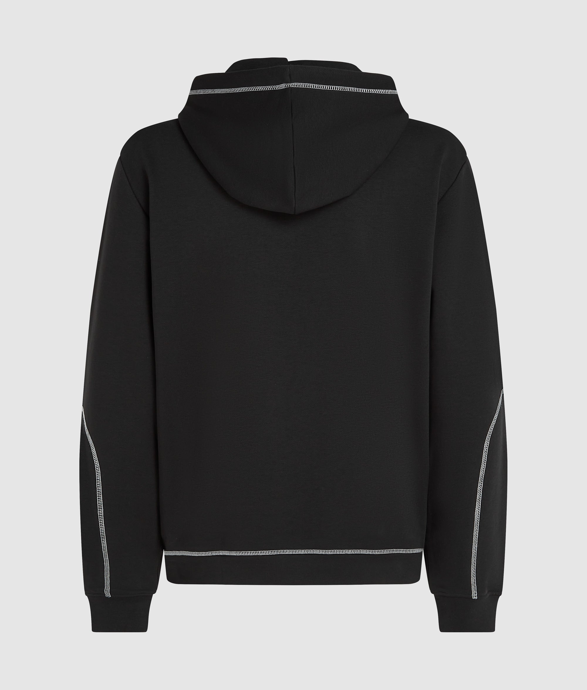 Contrast stitch hoodie - Image 6