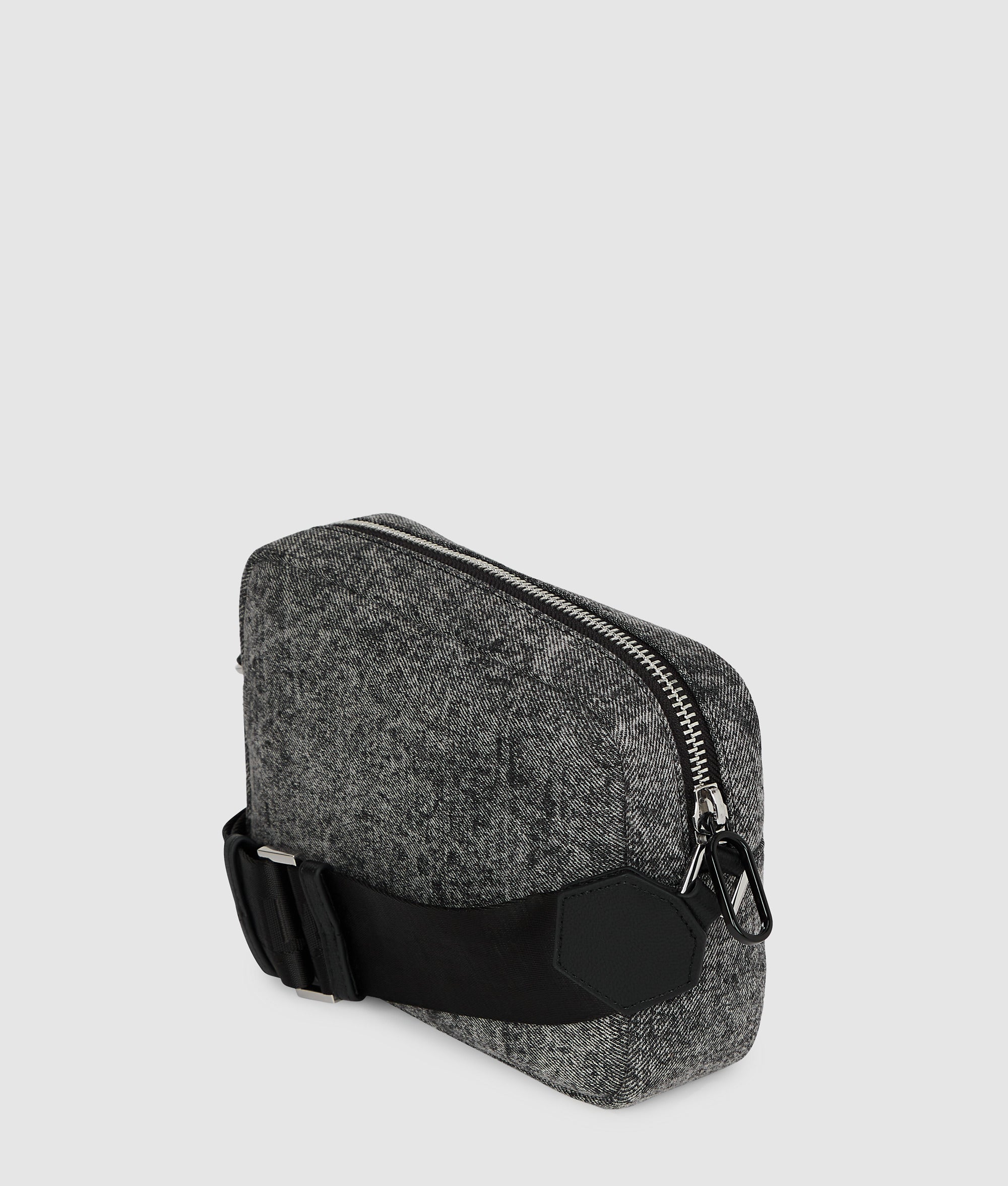 Washed denim crossbody bag - Image 4