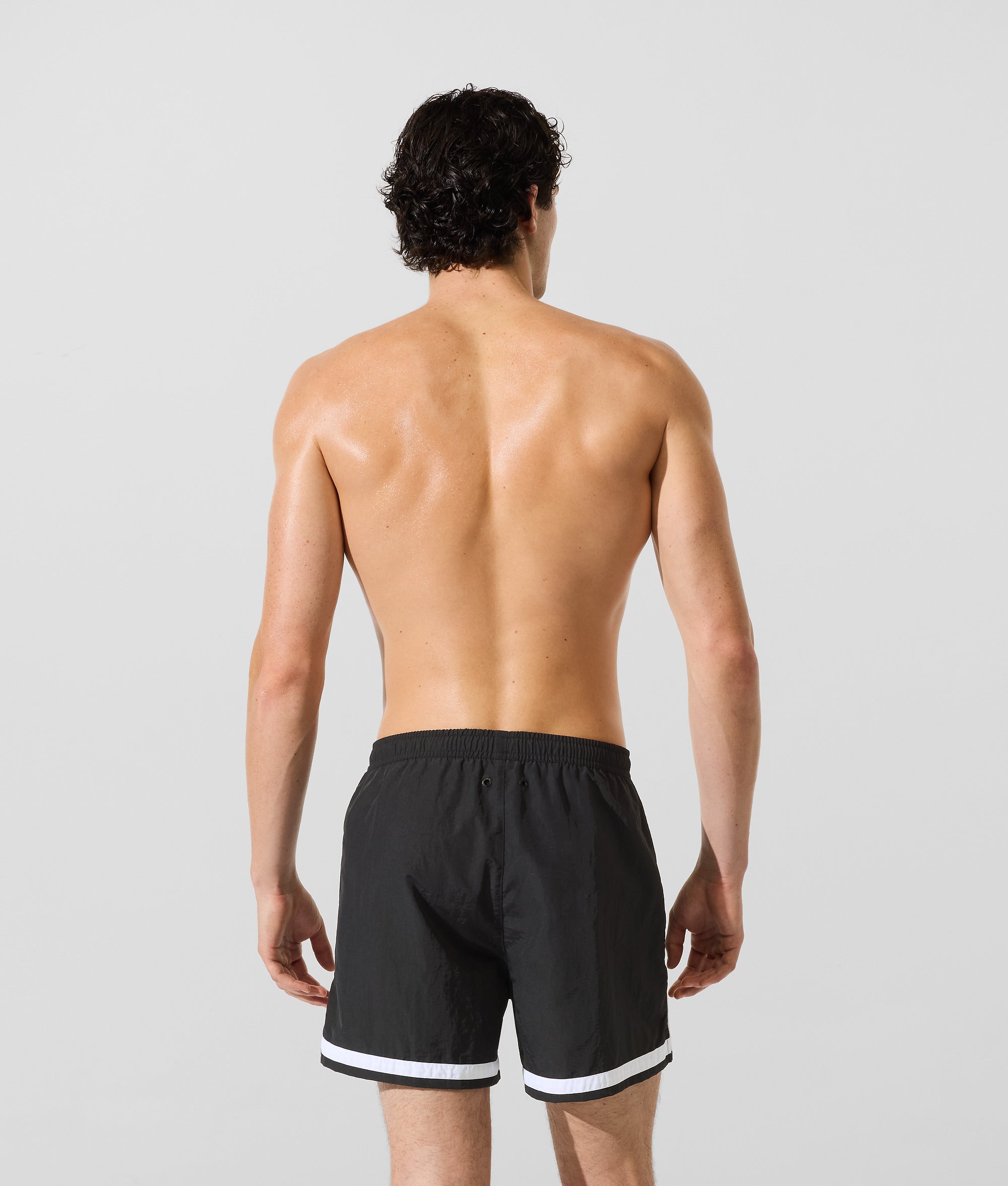 Contrast piping boardshorts - Image 2